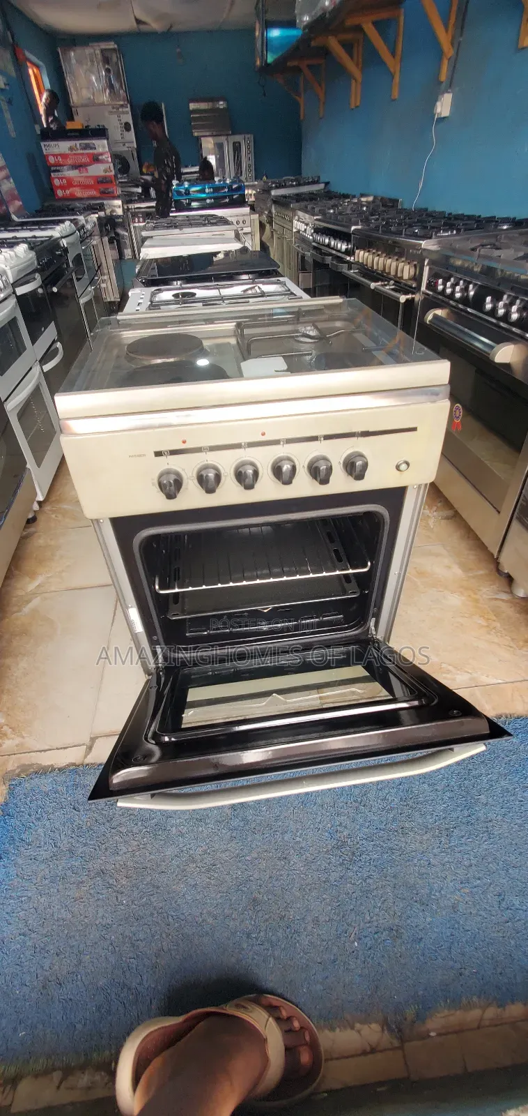 2 Electric Burner 2 Burners Gas With Gas Oven And Grill Available