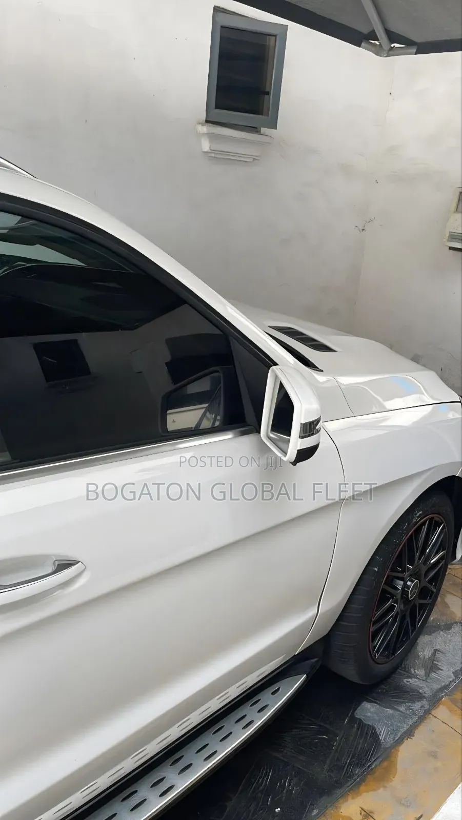 Mercedes Ml (Upgraded to Gle 350) for Rent (White)