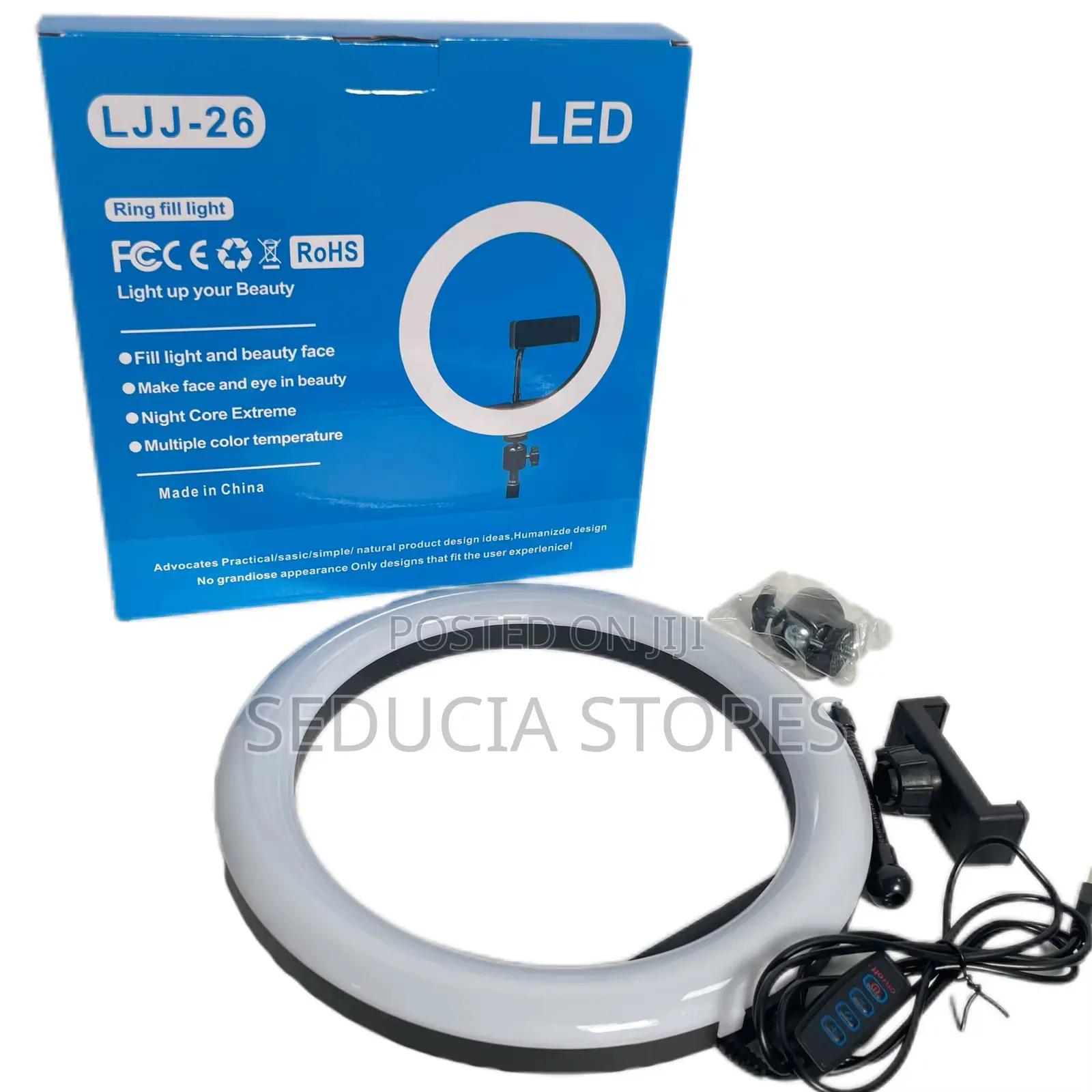 10 Inches Normal Ringlight With Tripod Stand
