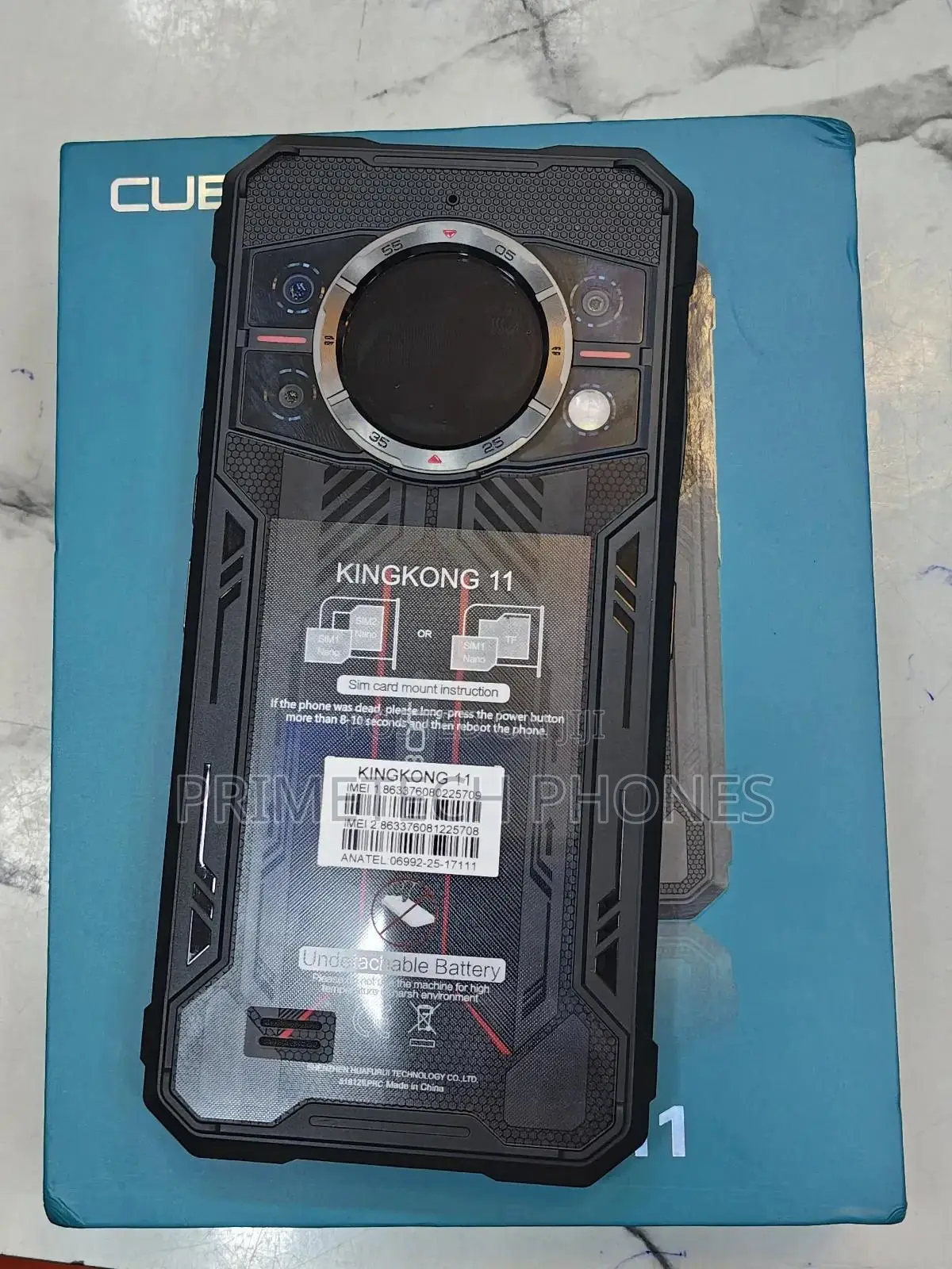 New Cubot KingKong 11 256 GB Black
