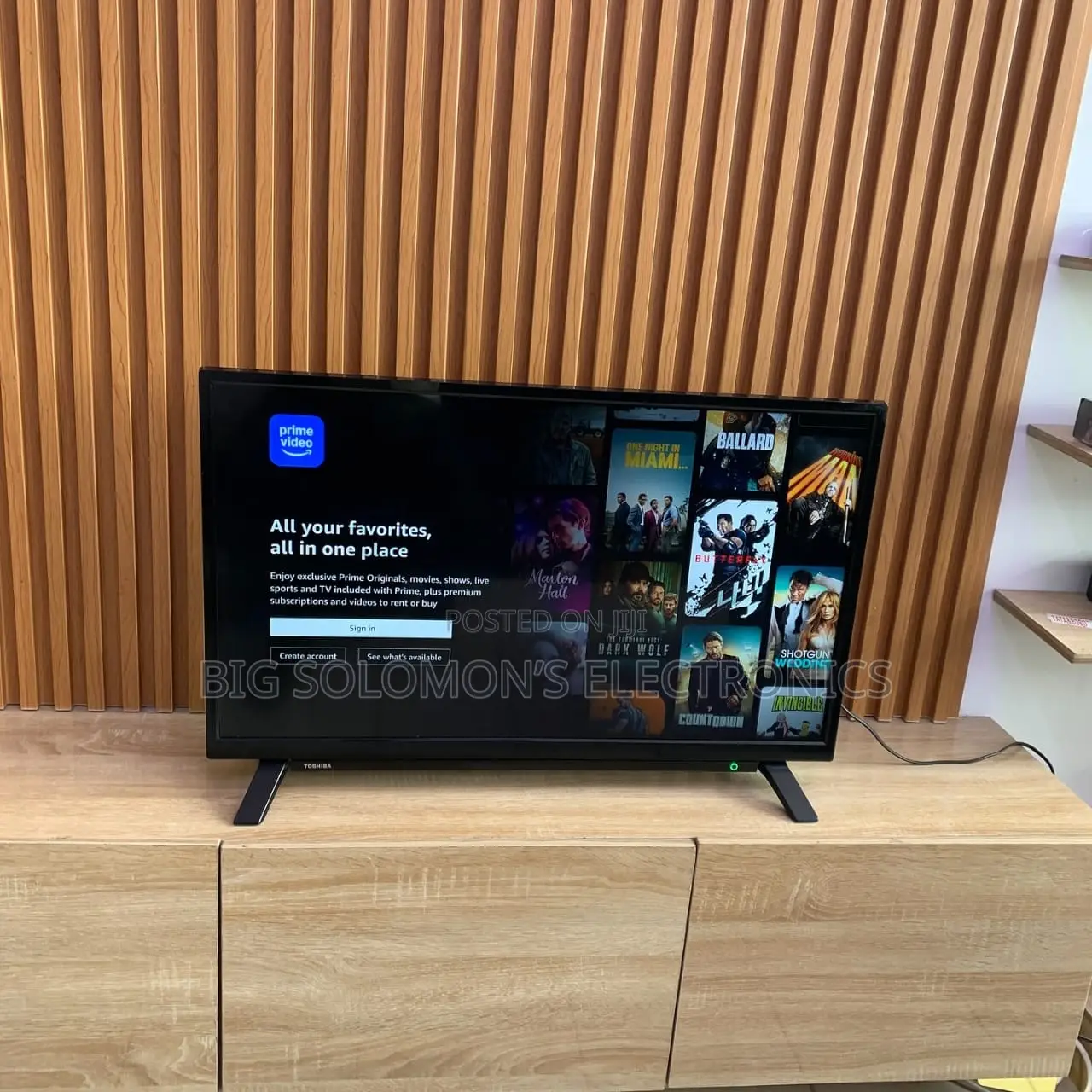 Toshiba 32 Smart Hd Ready HDR Secure Internet Dled Tv