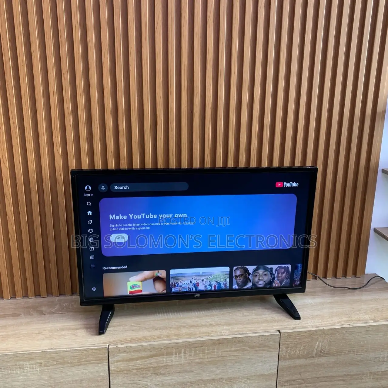 32 Inch JVC Smart Android Hd Ready Multi-System Freeview Led Tv