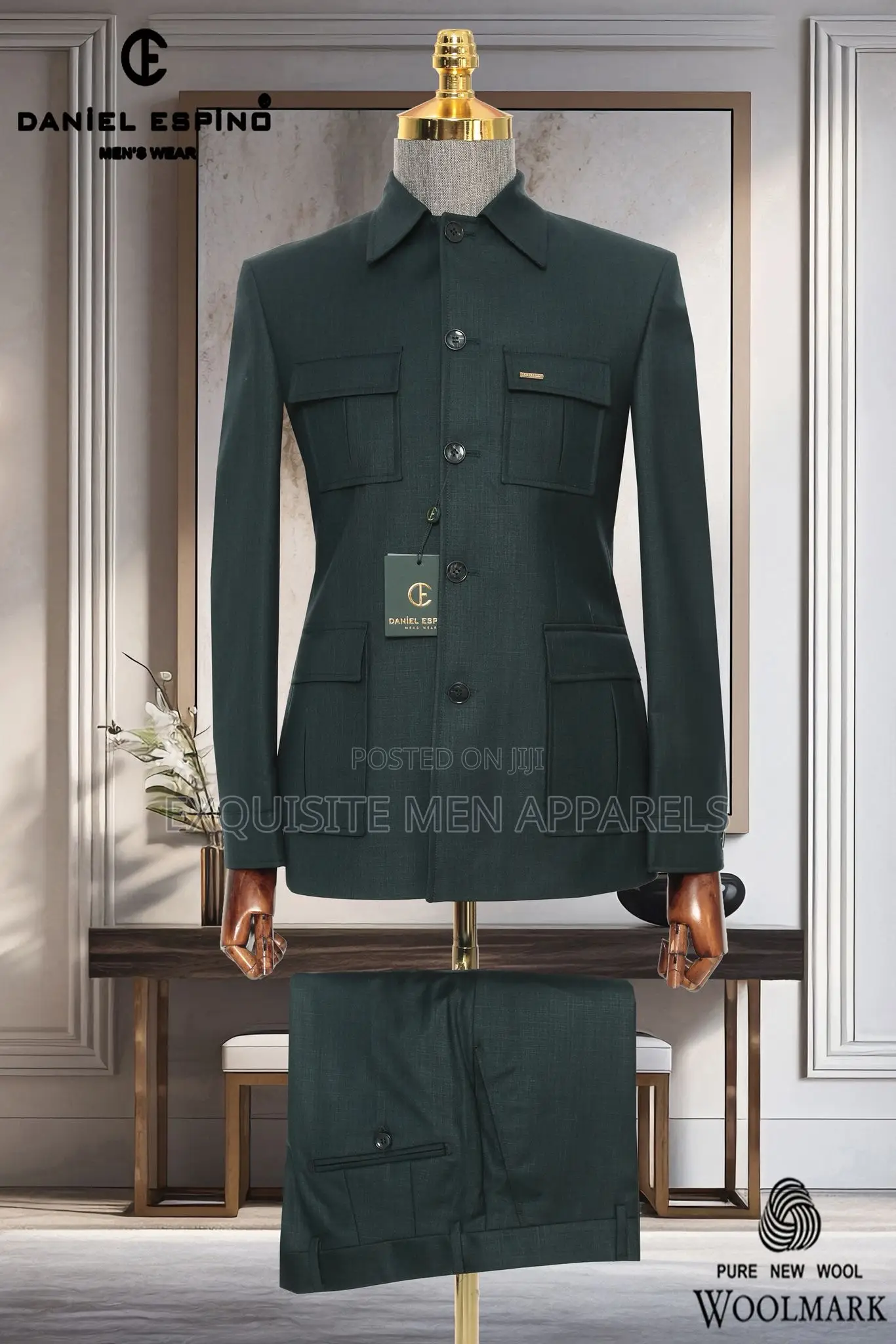 Classic Daniel Espino Safari Turkish Men’S Suit