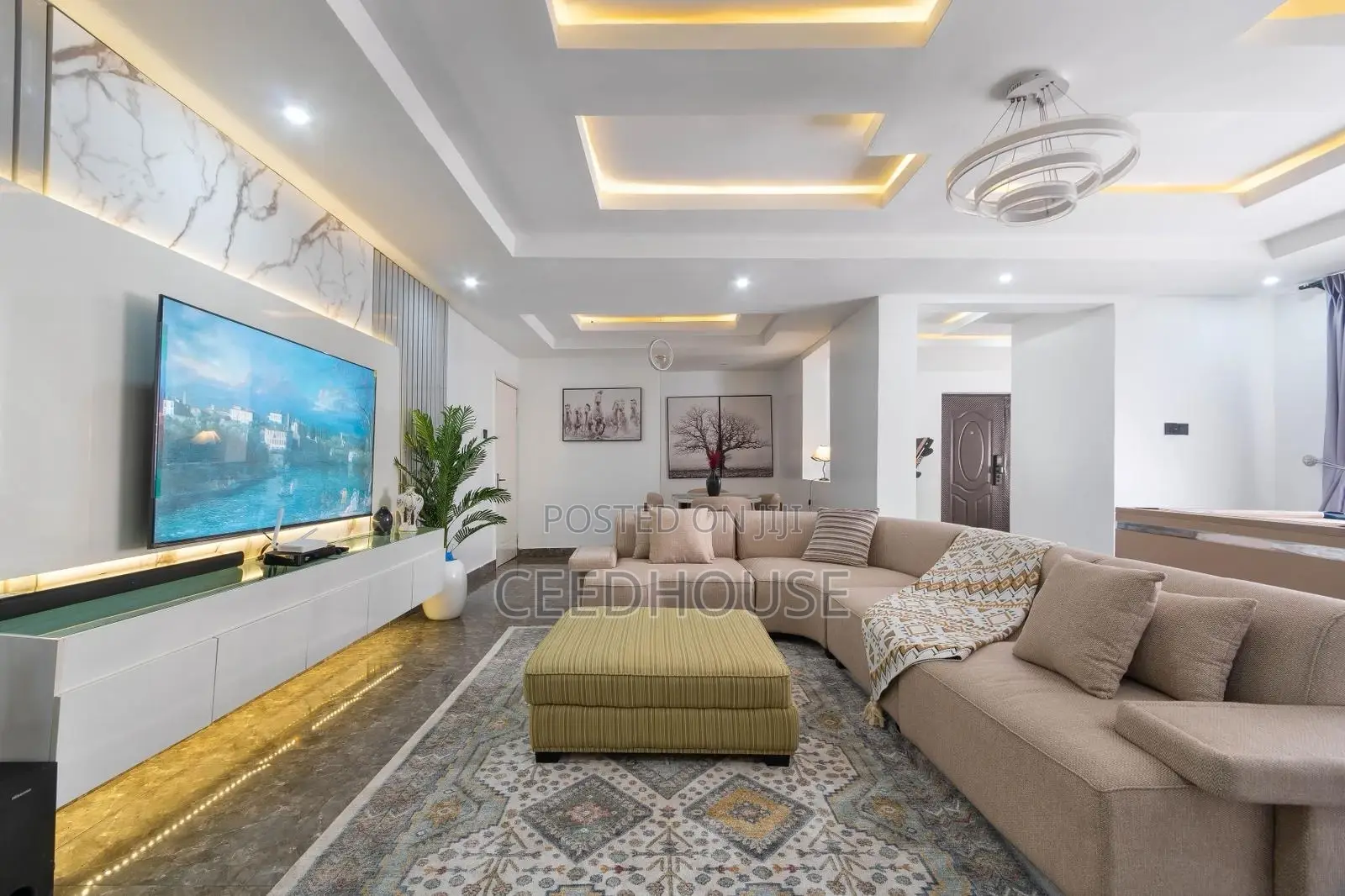 Luxurious 3 Bedroom Apartment With Snooker and Swimming Pool