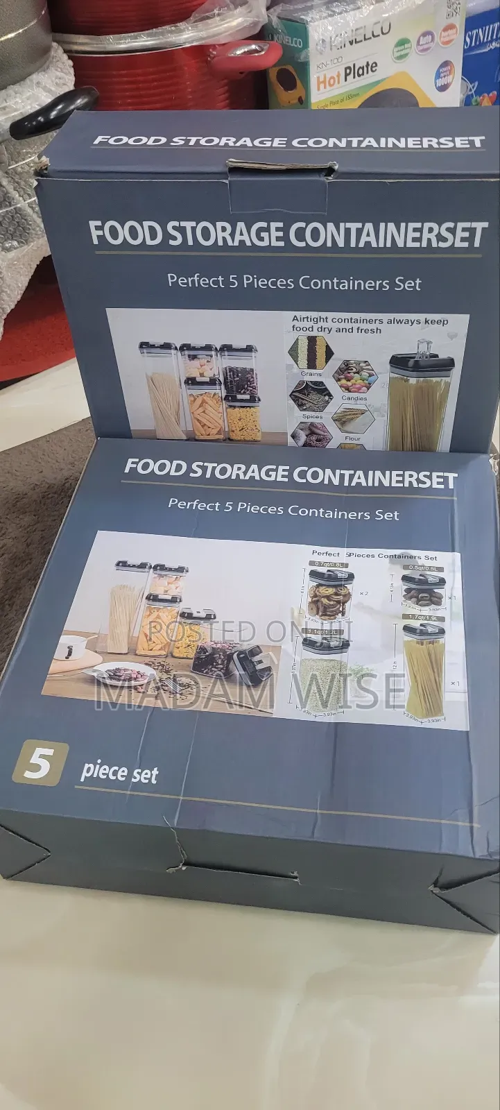 Food Storage Container Set.