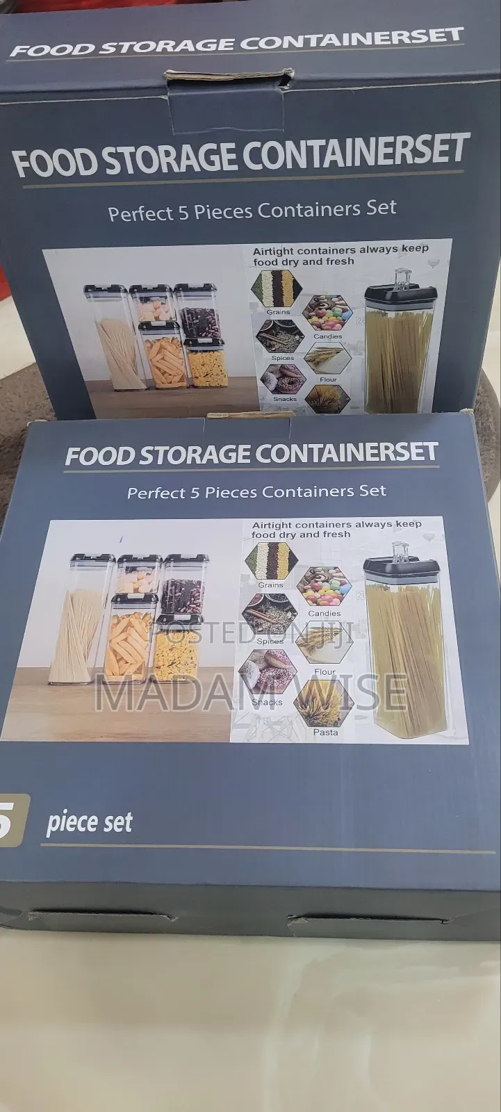 Food Storage Container Set.