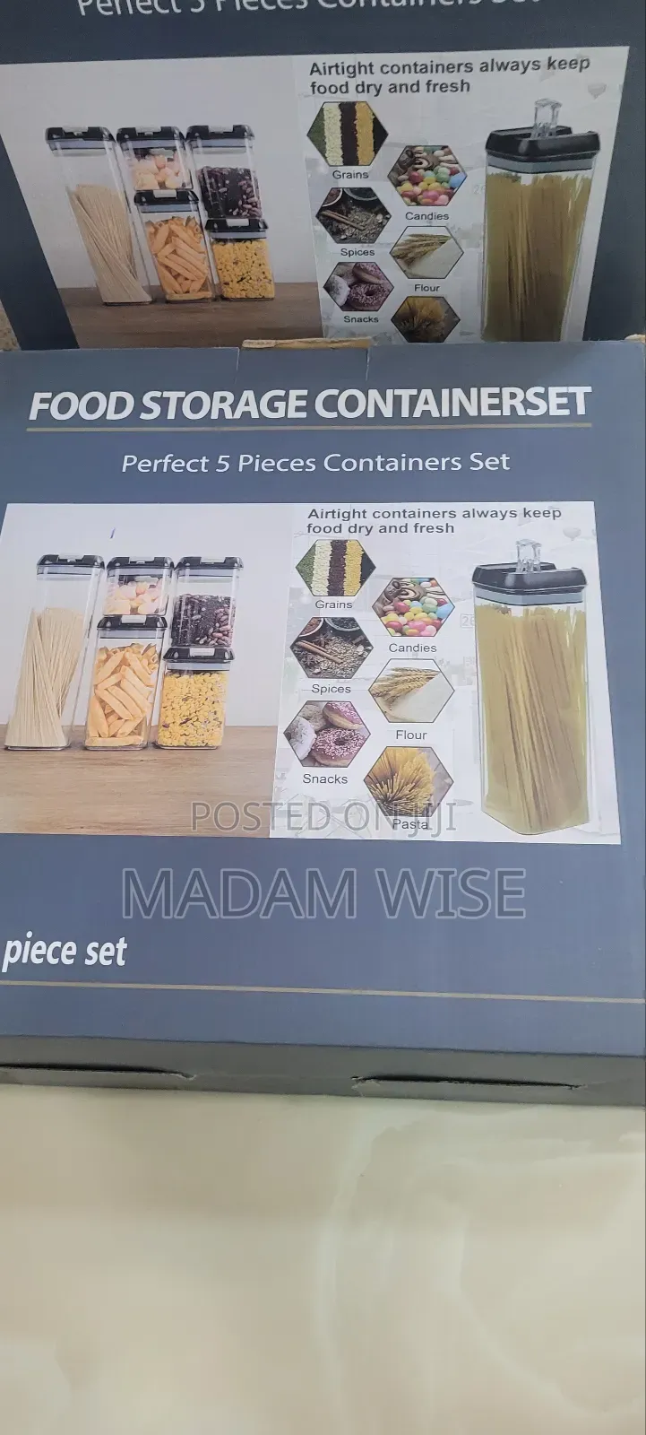 Food Storage Container Set.