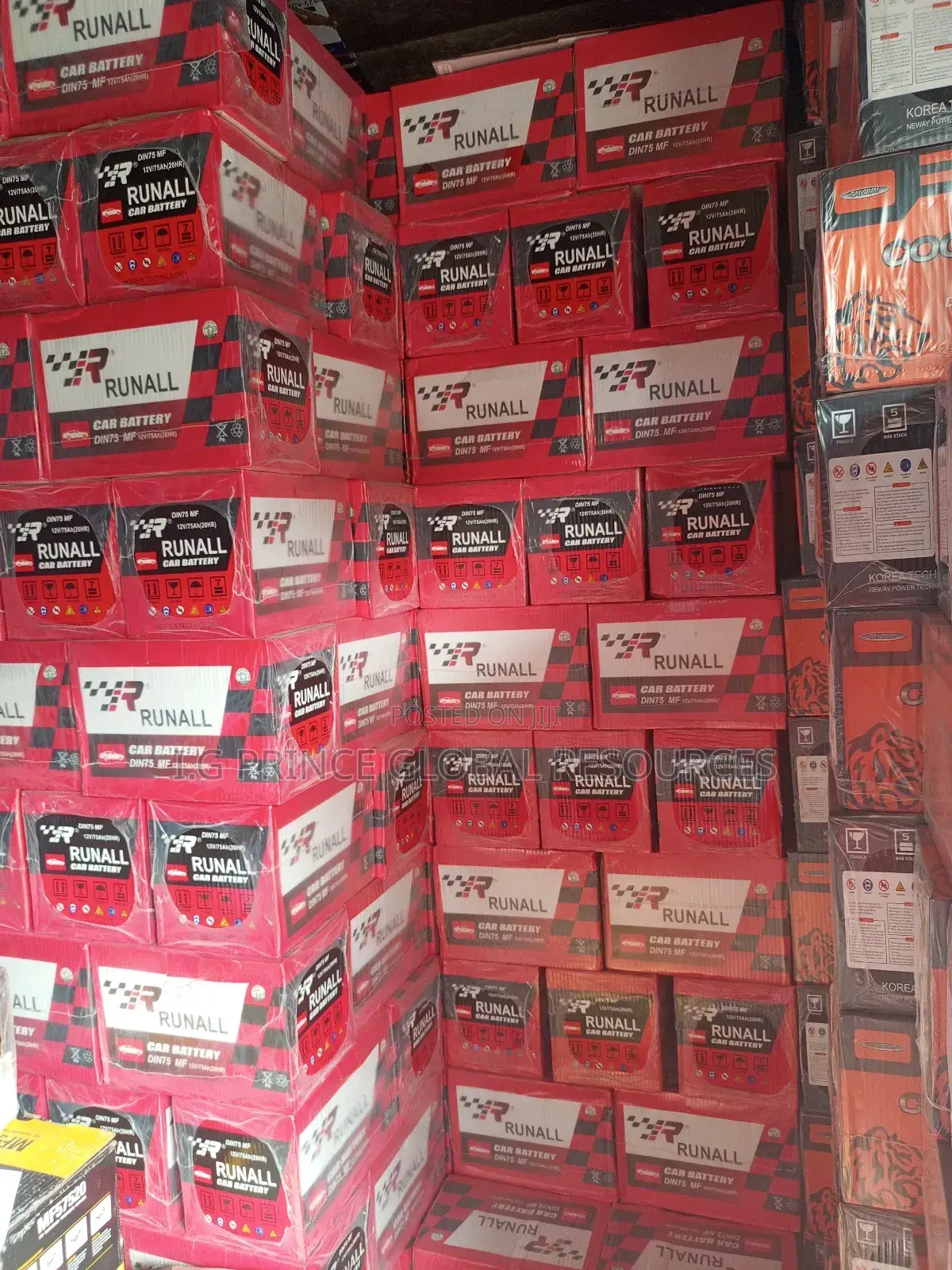 Original Motor Batteries 12v 75ah