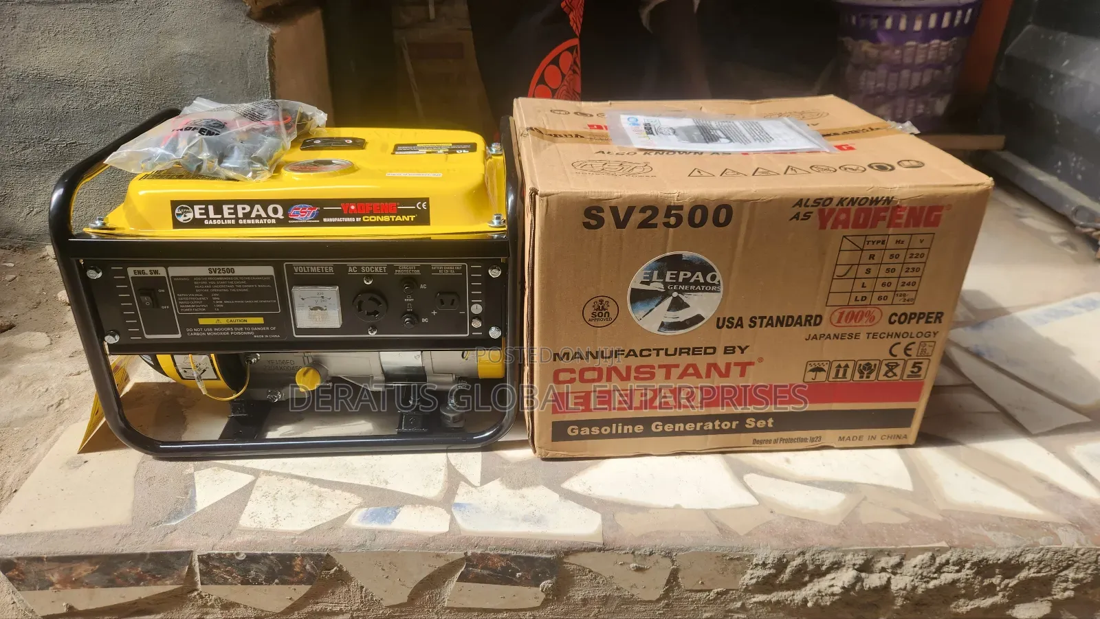 Elepaq Gasoline Generator