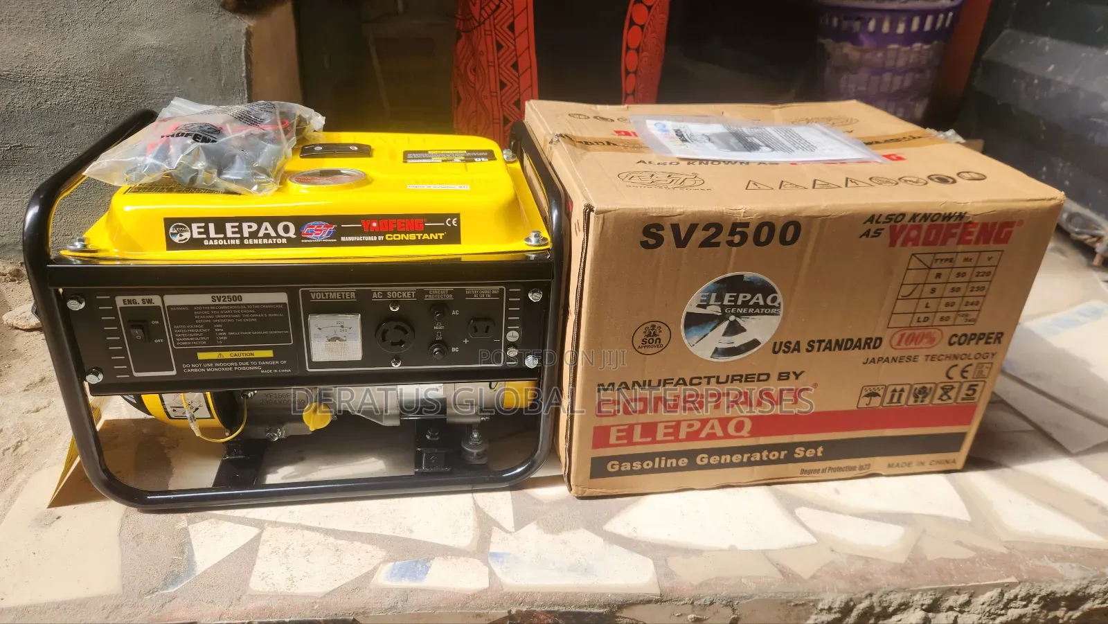 Sv 2500 Elepaq Generator