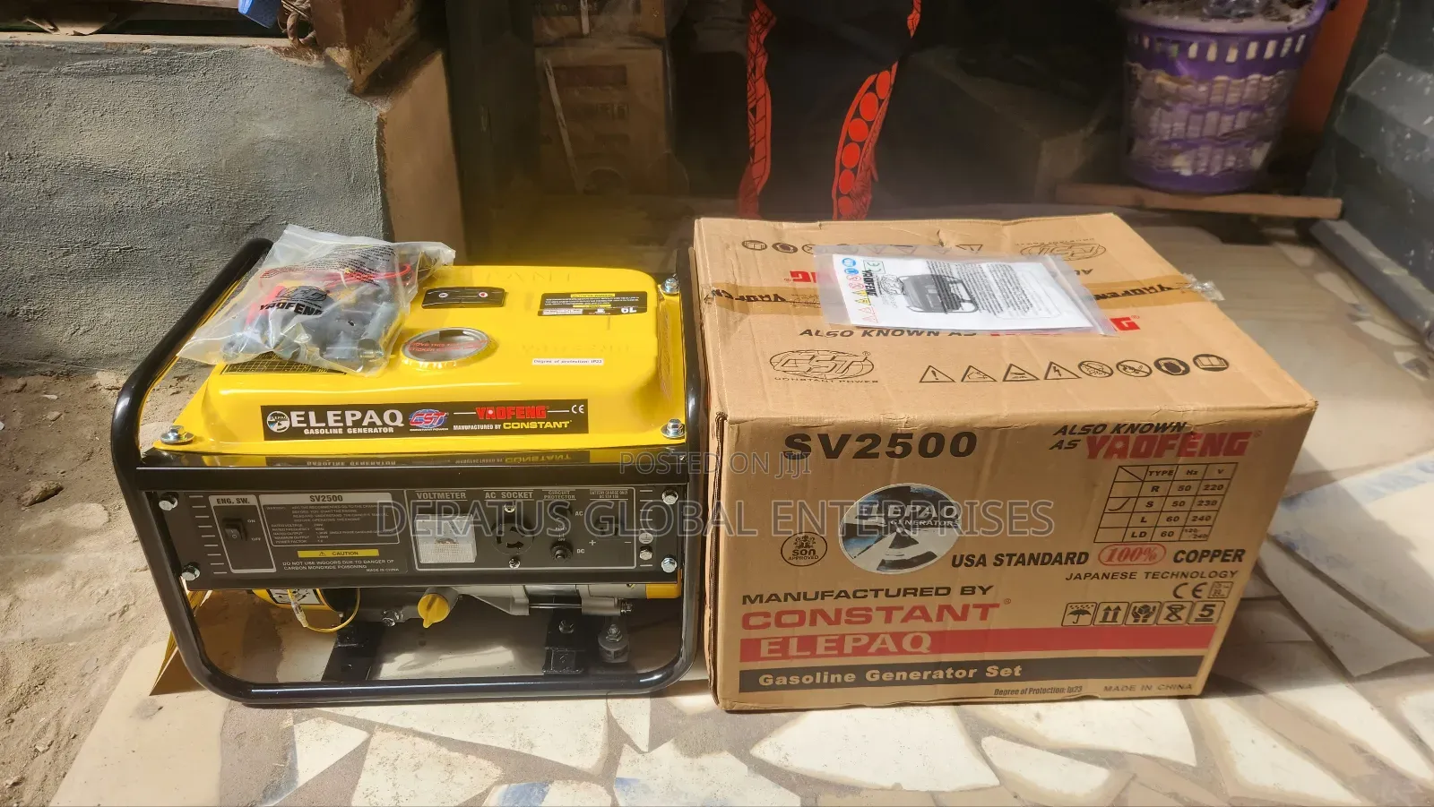 Powerful Generator Elepaq Sv2500