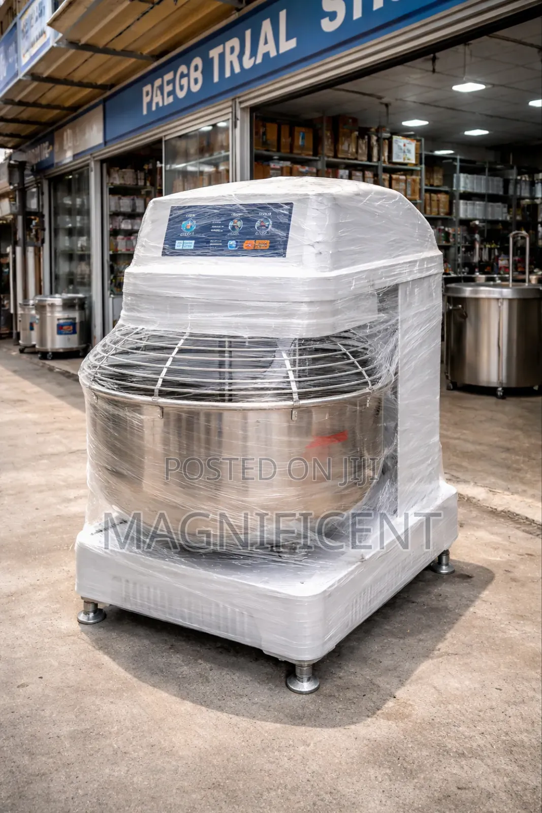 One Bag (50kg) Industrial Spiral Dough Mixer – Heavy Duty Bakery Machi