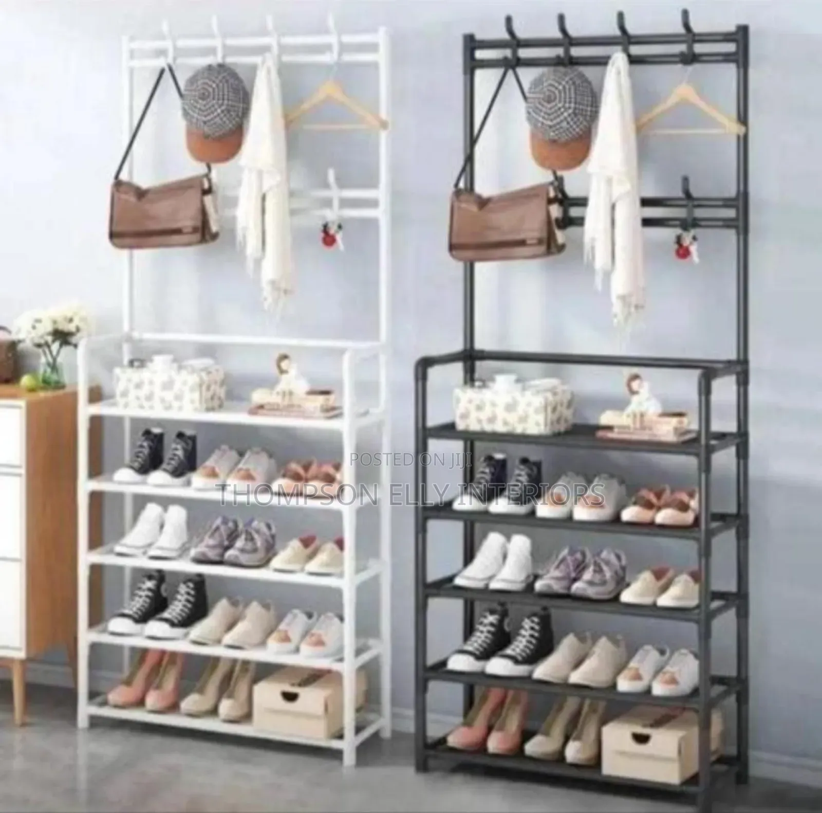 Multi Functional Shoe and Hat Rack