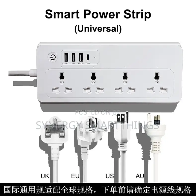 Tuya Zigbee Extension With 4ports Usb and Type C Ports