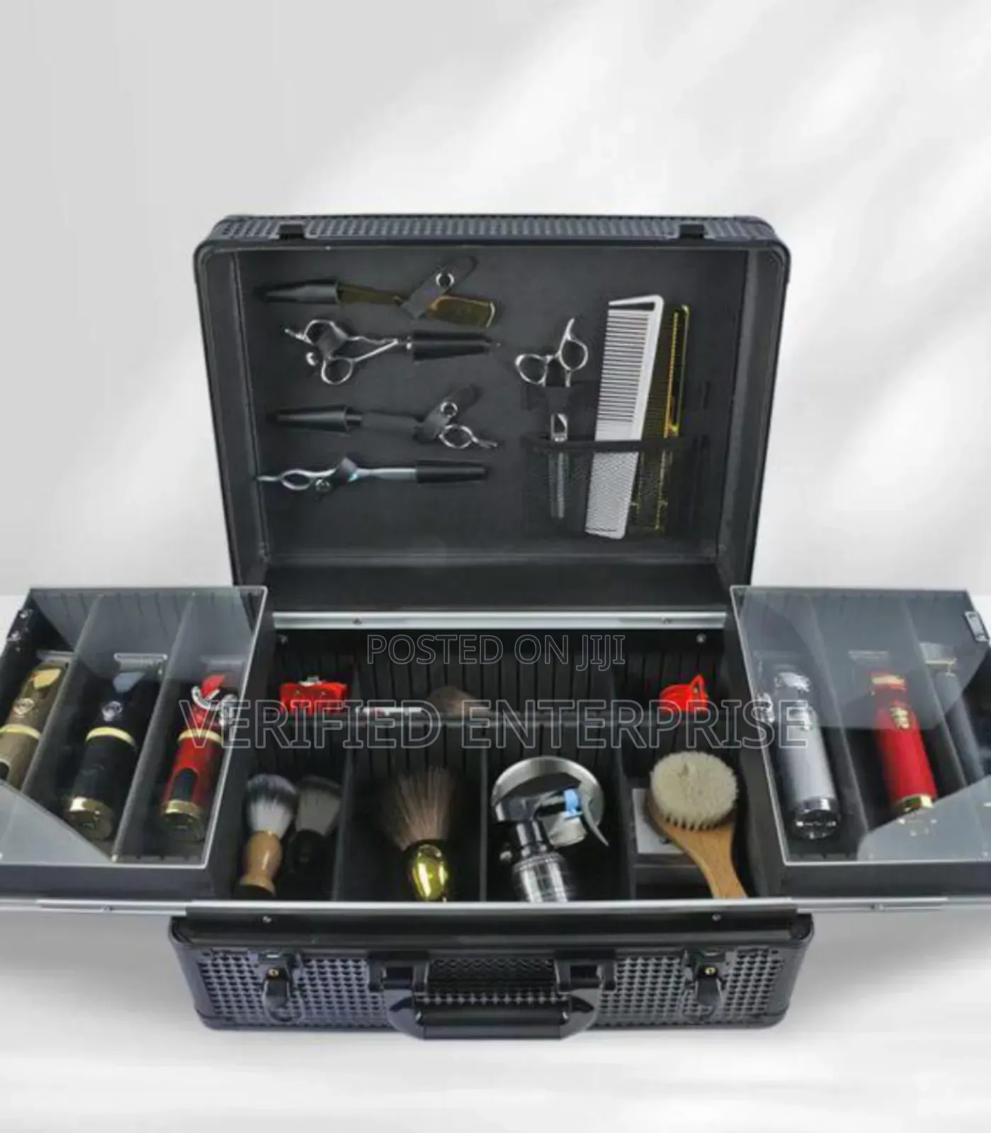 Clipper Tools Box- Black and Gold