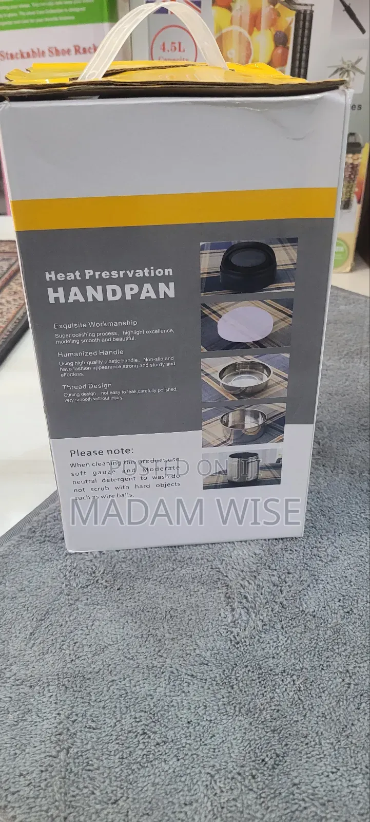 Food Flask . Heat Preservation Handpan.