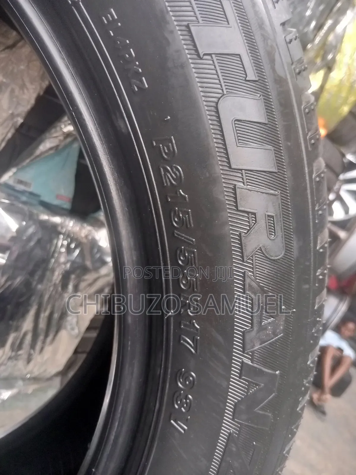 215/55/17 Bridgestone Made in Japan