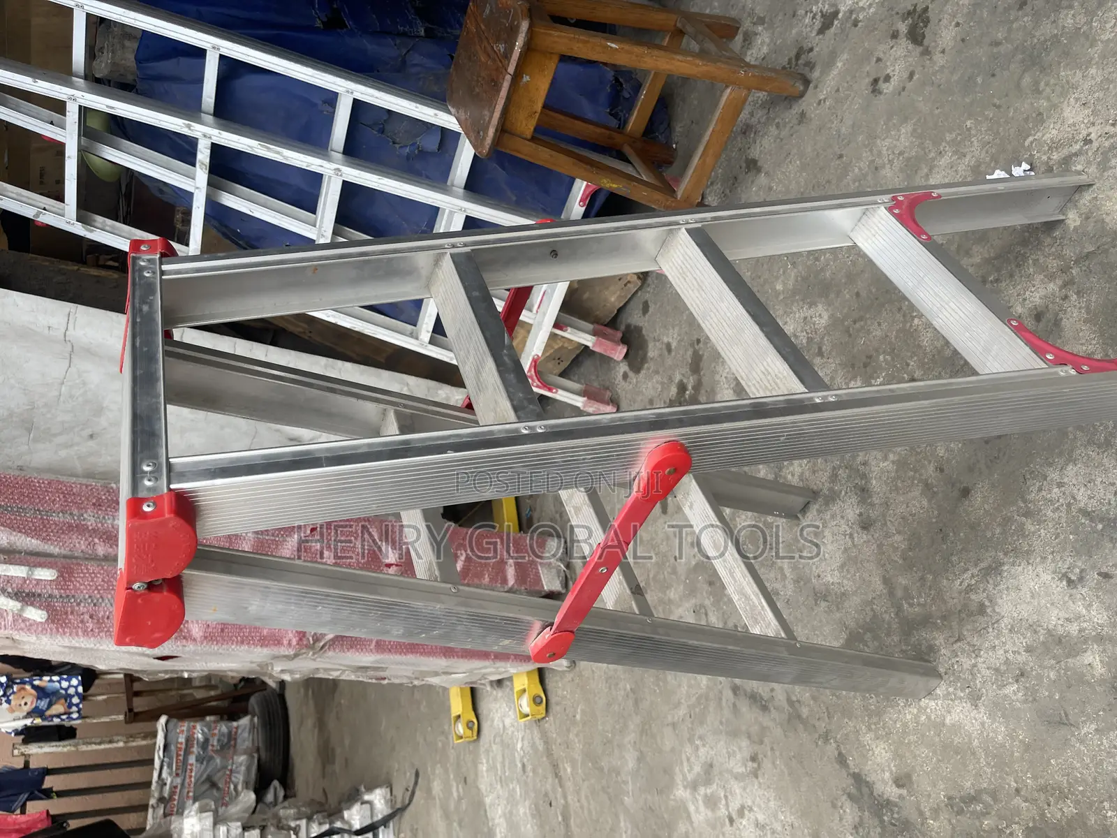 4step Alliminium Heavy Duty a Ladder