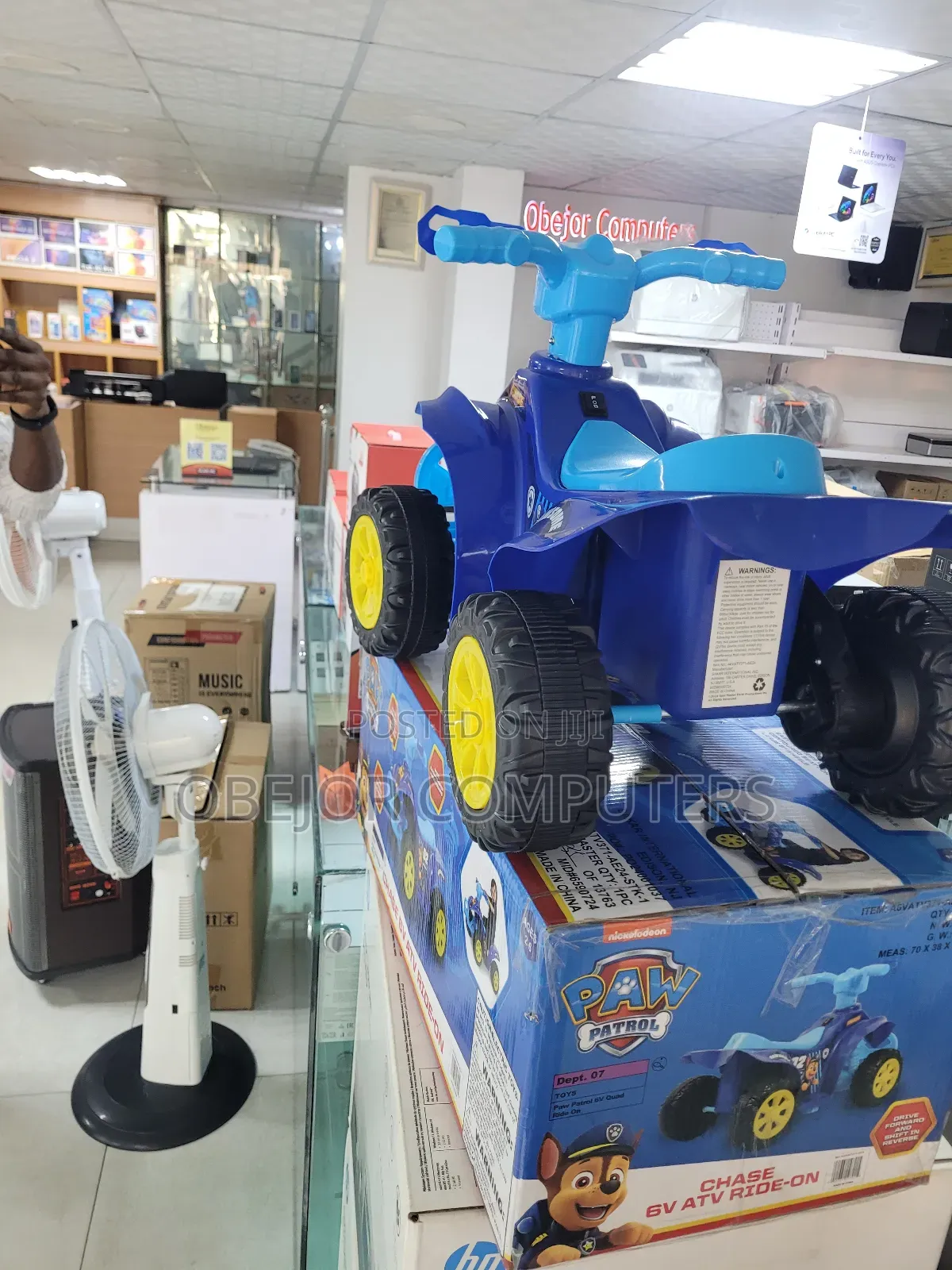 Paw Patrol Chase 6v Atv Ride-On