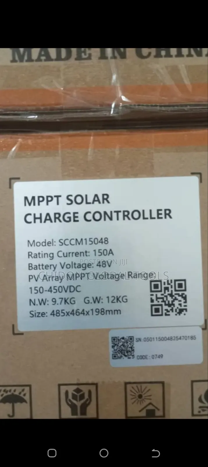 150amps Charge Controller
