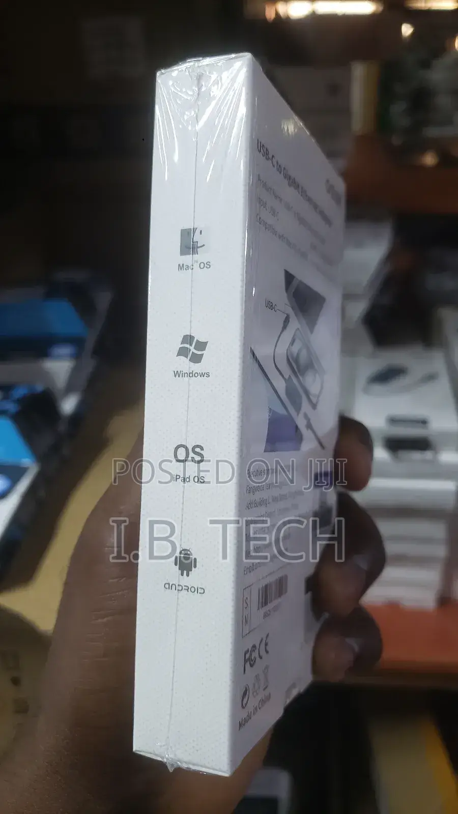 Onten Usb-C to Gigabit Ethernet Adapter Rj45 1000m