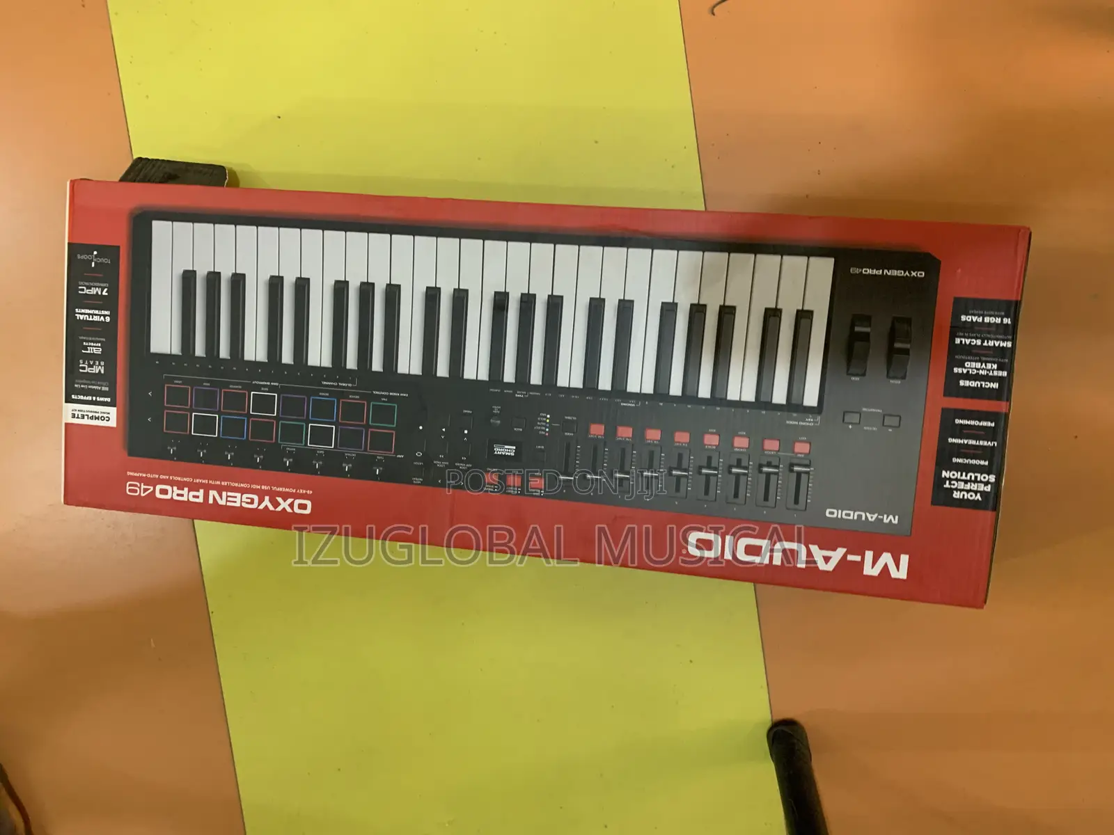 M-Audio Oxygen Pro 49-Key Usb Midi Keyboard Controller