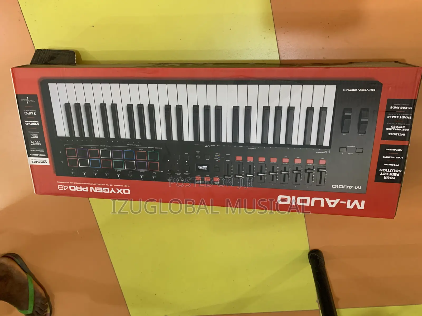 M-Audio Oxygen Pro 49-Key Usb Midi Keyboard Controller