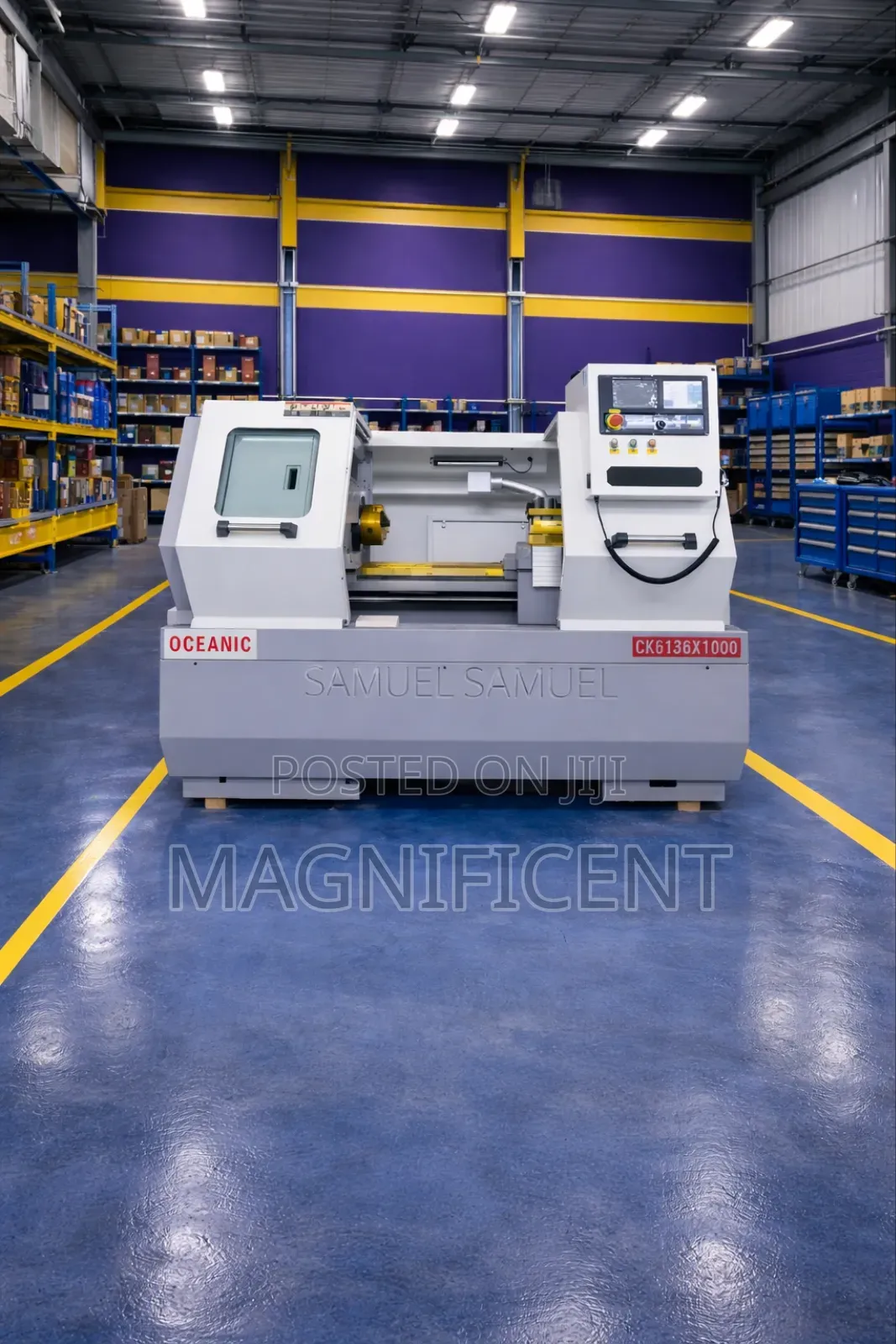 Oceanic Ck6136x1000 CNC Lathe Machine – Heavy Duty Industrial Precisio