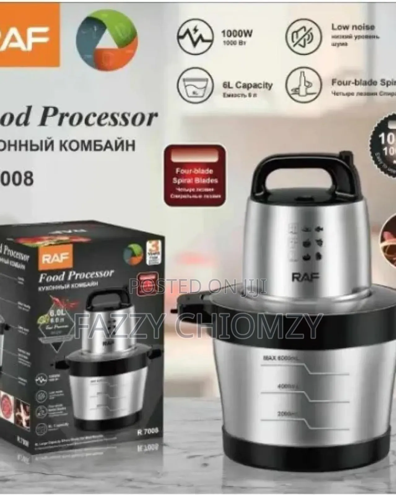 Raf 6liter Food Processor