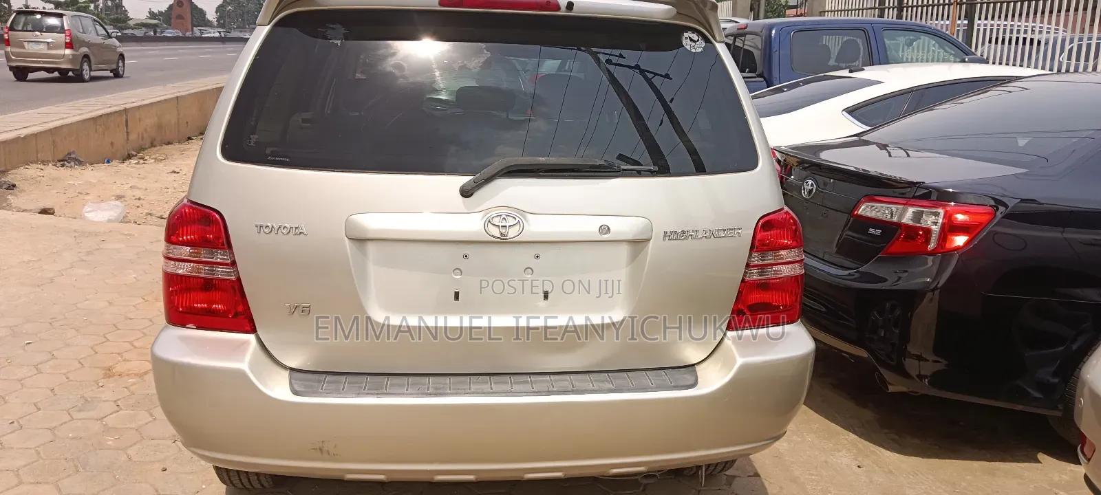 Toyota Highlander Limited V6 AWD 2003 Silver
