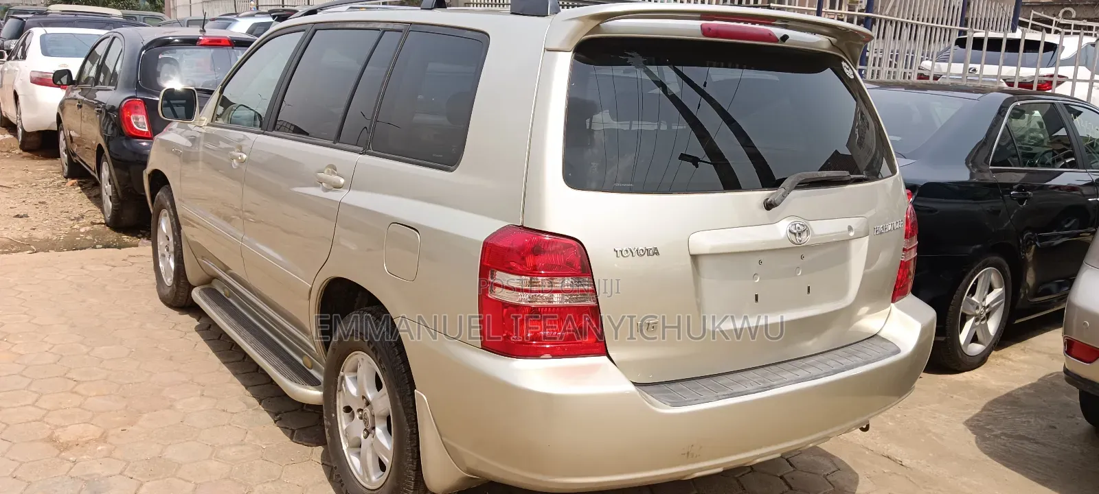 Toyota Highlander Limited V6 AWD 2003 Silver