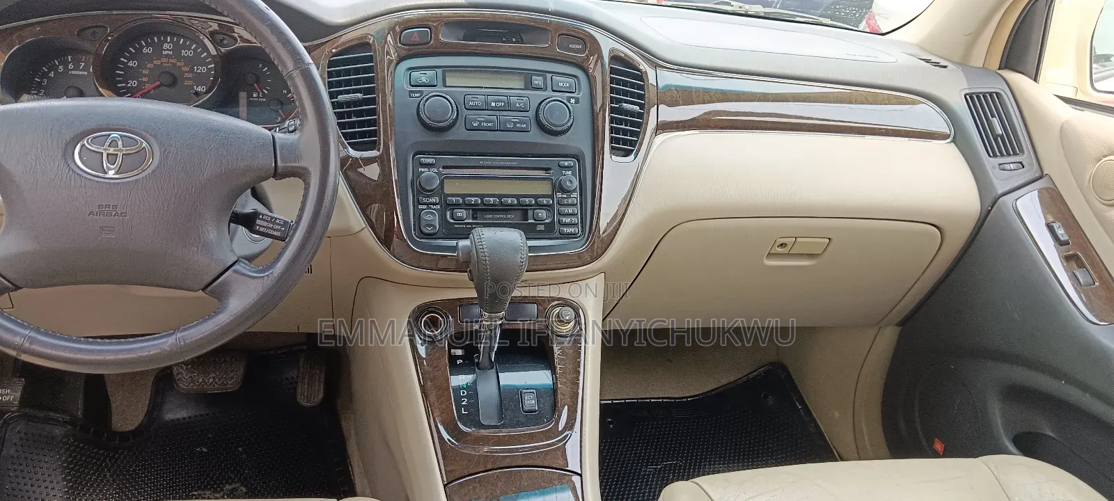 Toyota Highlander Limited V6 AWD 2003 Silver