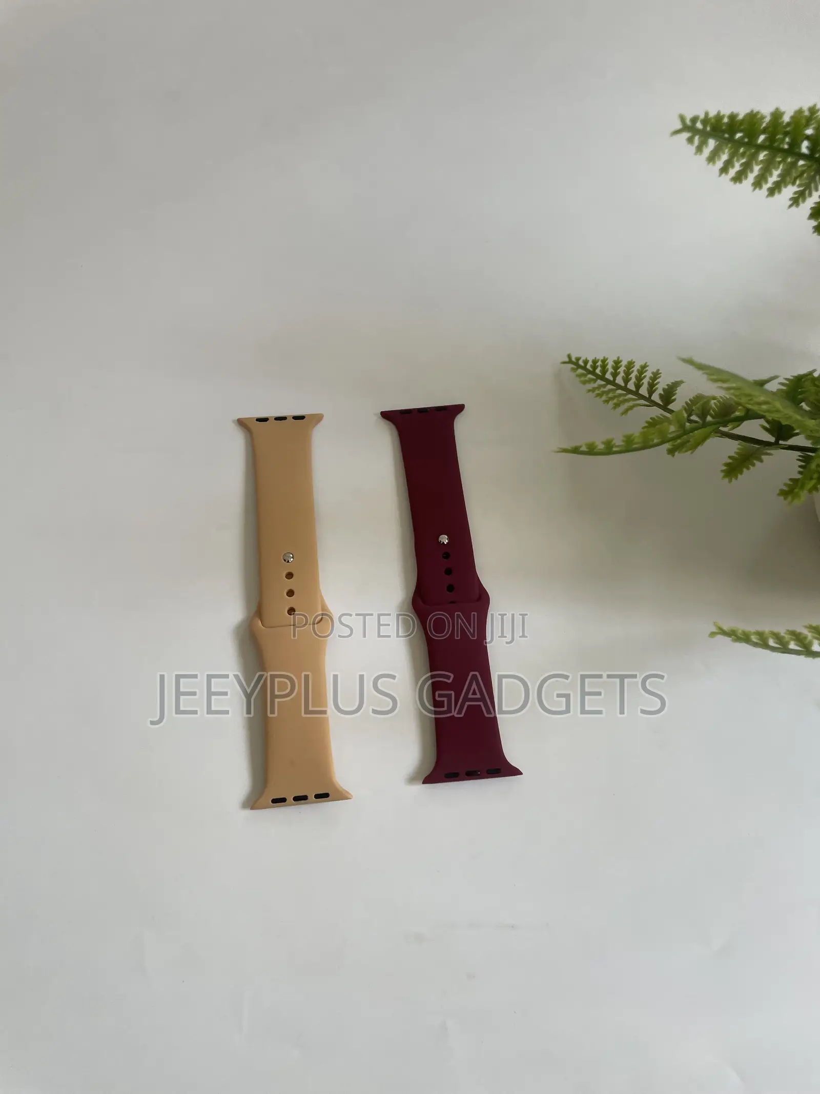 Apple Watch Band – Plain Silicone Strap, Soft Comfortable