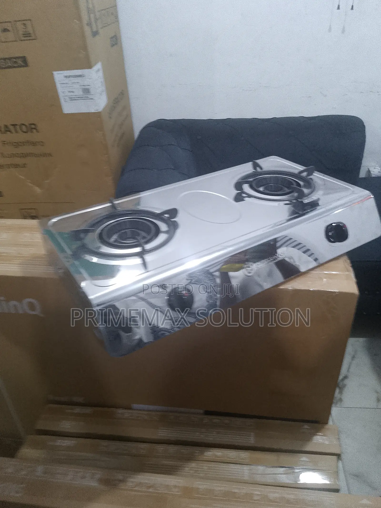 Thermocool 2 Burner Stainless Tabletop Gas Cooker With Auto Ignite