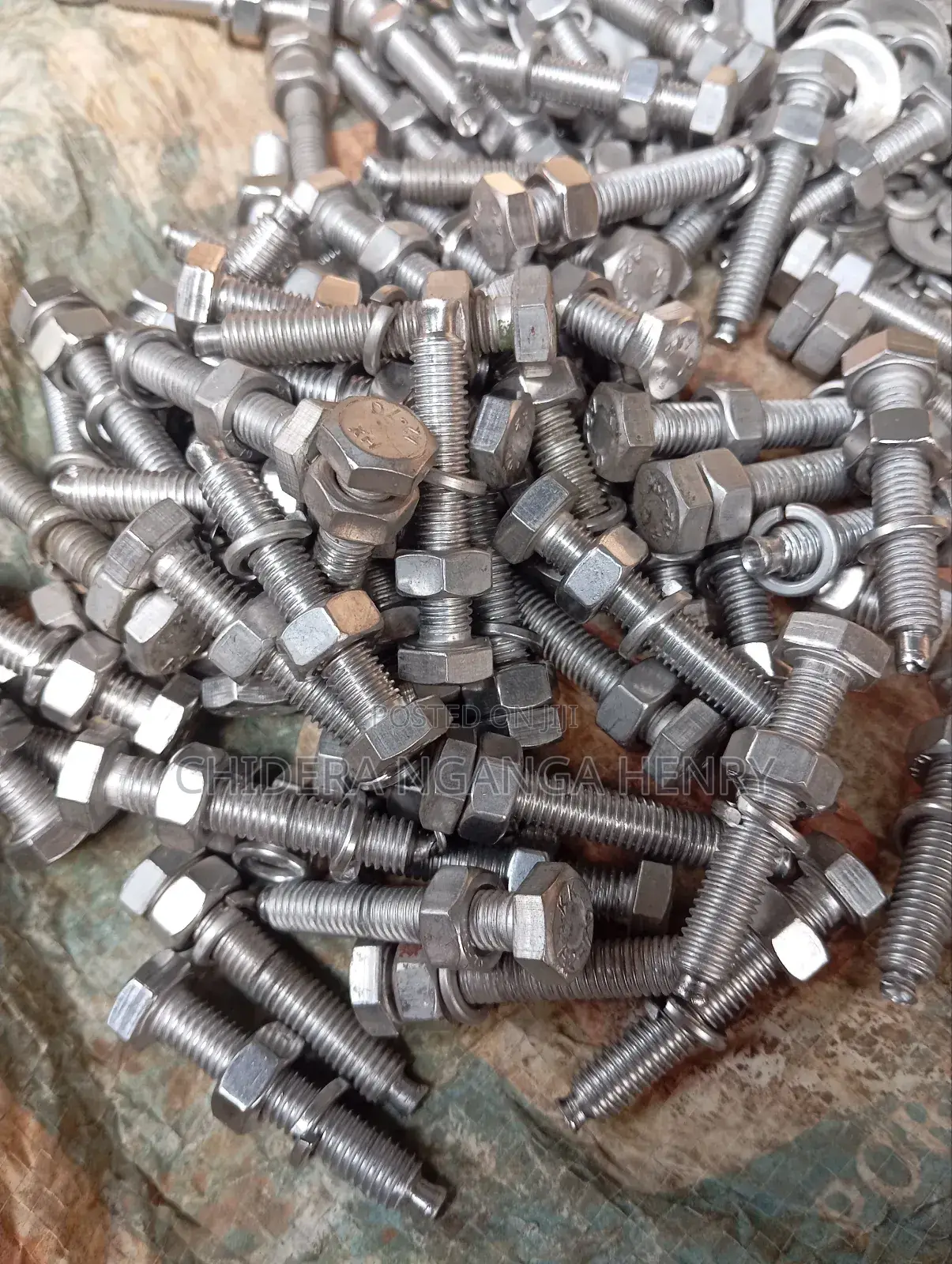 M12 X 50 Mm Blot And Nut Stainless