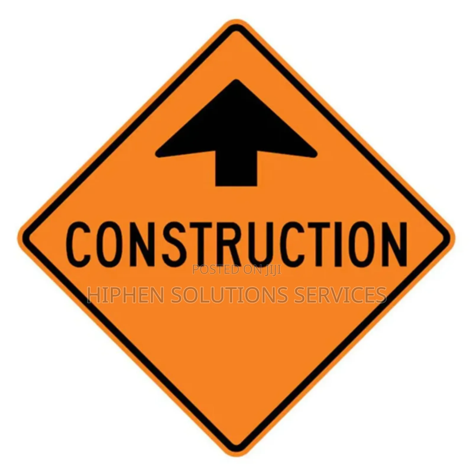 Construction Ahead Warning Road Signs Nigeria.