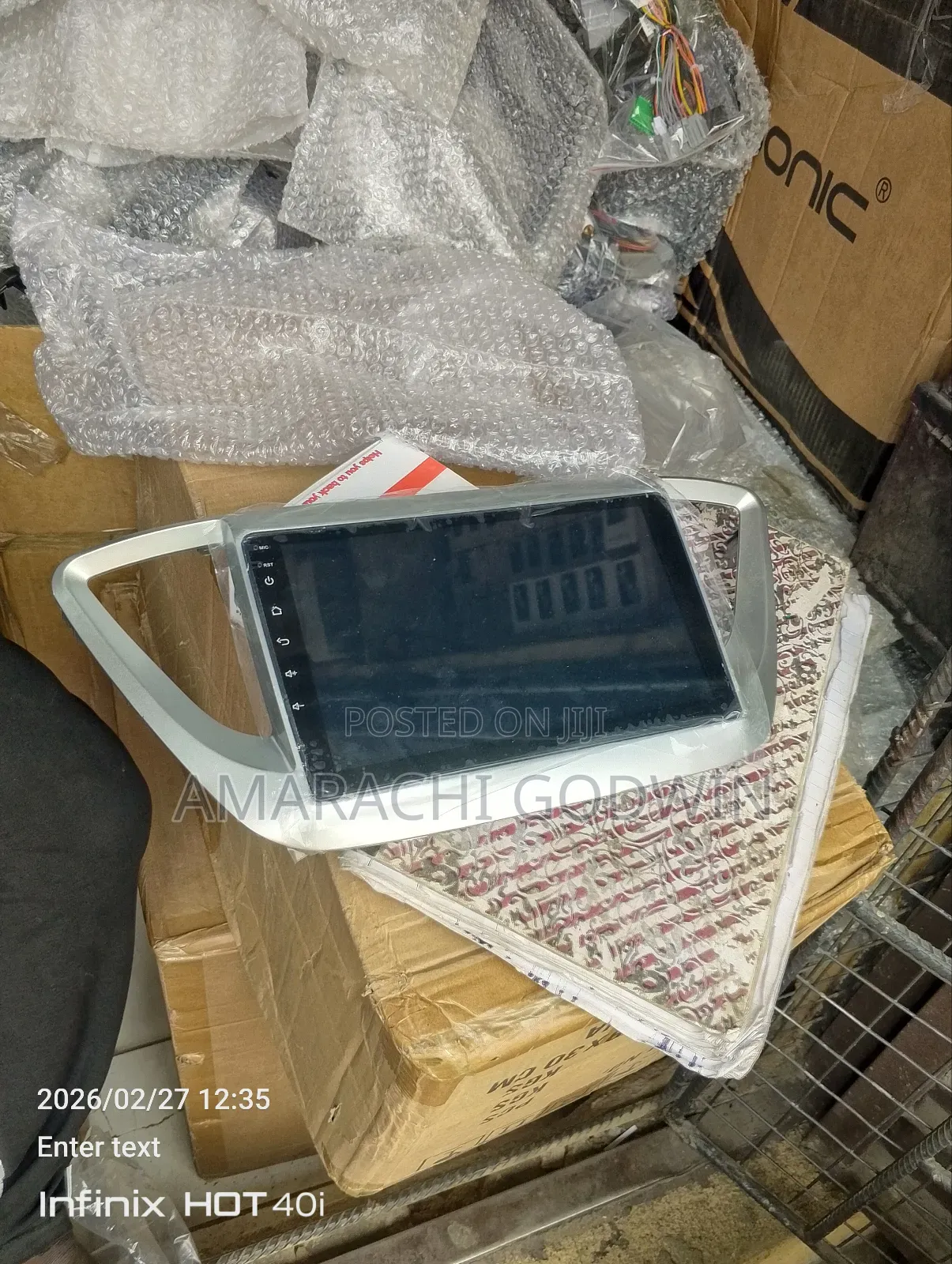 Hyundai Accent 06-017 Navigation Screen I
