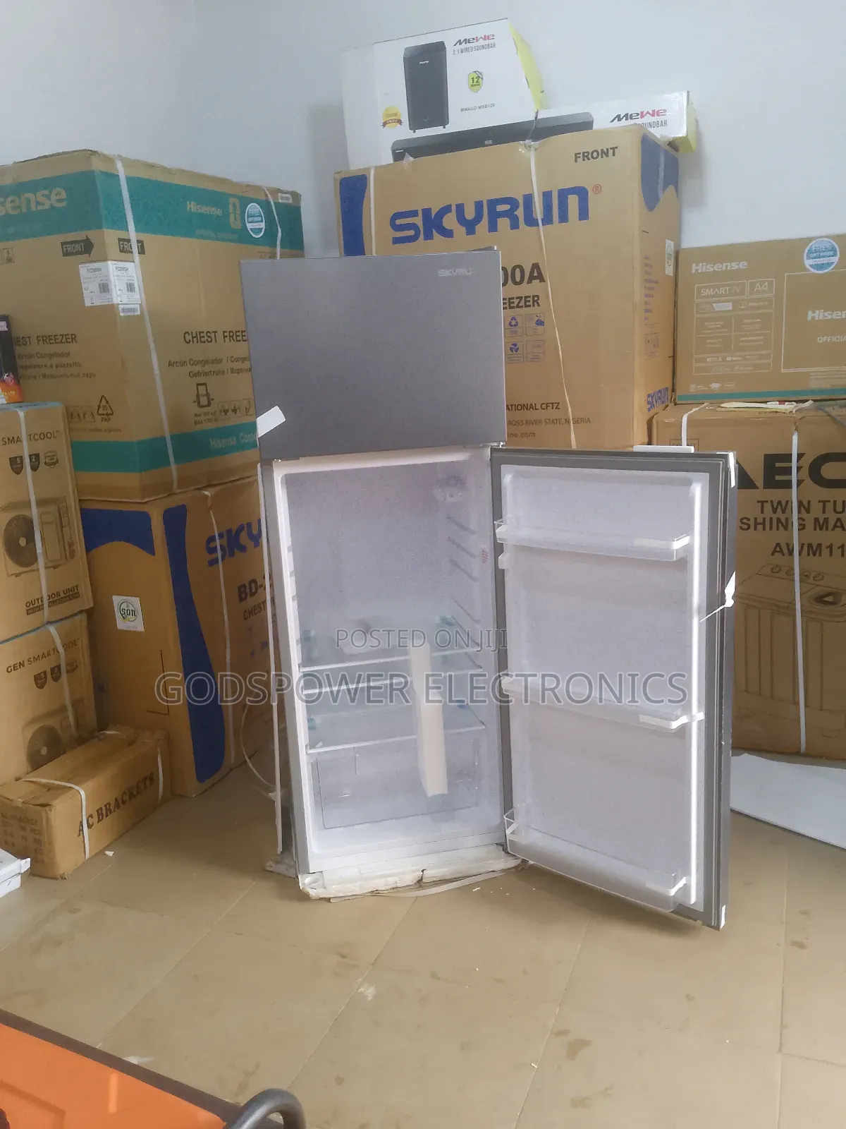 Skyrun Double Door Refrigerators 200l,1 Year Warranty