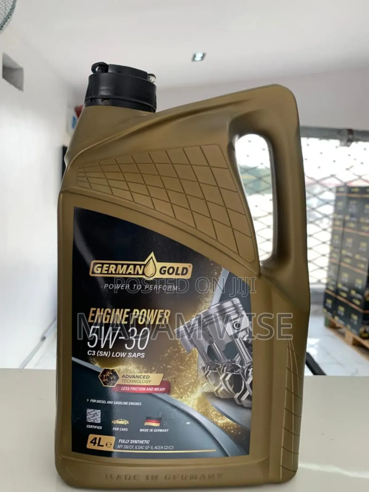 German Gold Engine Oil. The Best Choice