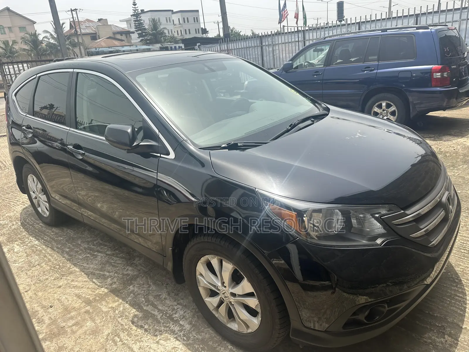 Honda CR-V EX-L 4dr SUV AWD (2.4L 4cyl 5A) 2012 Black