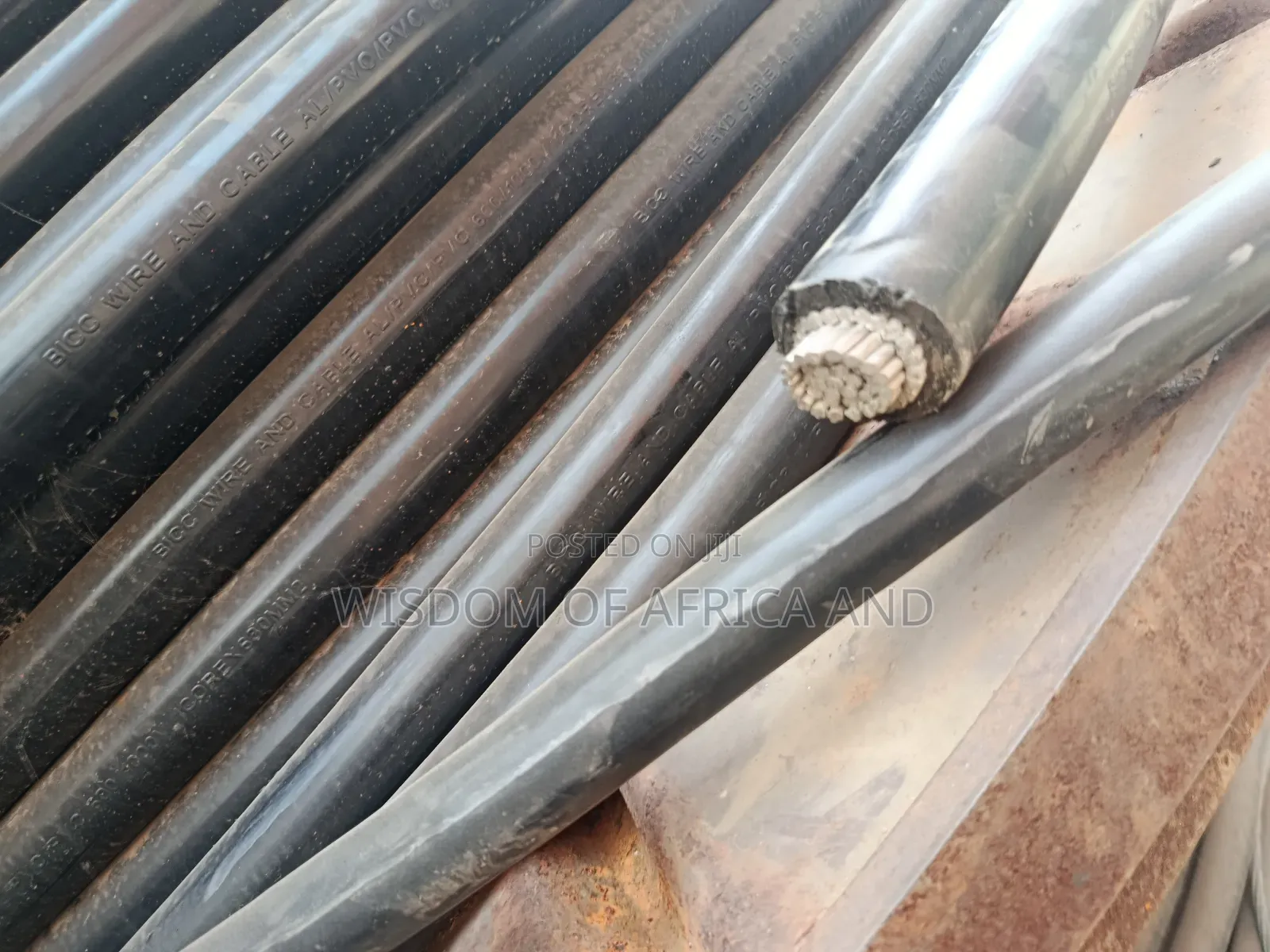 500mm Single Core Aluminum Armoured Cable