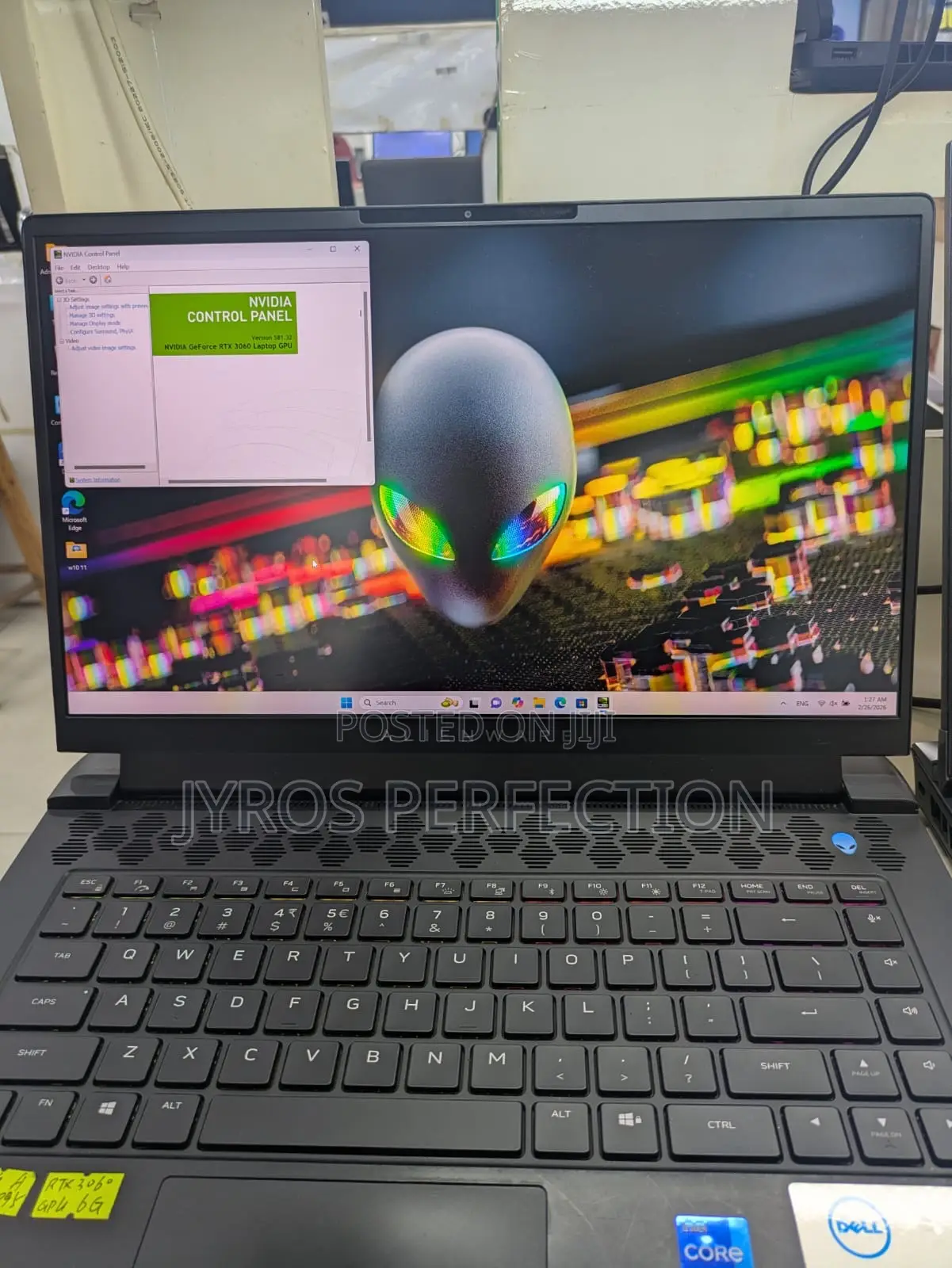 Laptop Dell Alienware M15 R6 16GB Intel Core i7 SSD 500GB