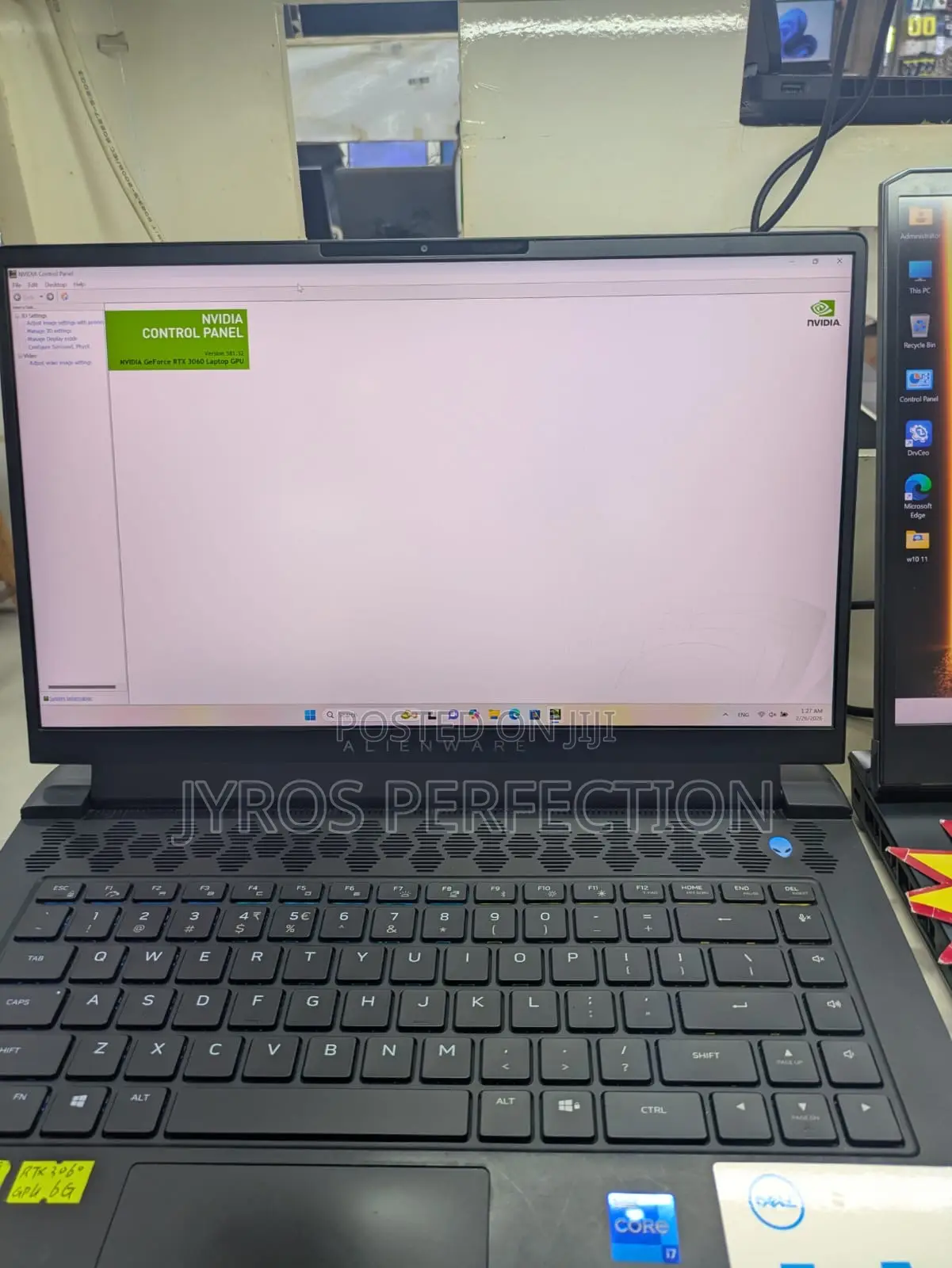 Laptop Dell Alienware M15 R6 16GB Intel Core i7 SSD 500GB