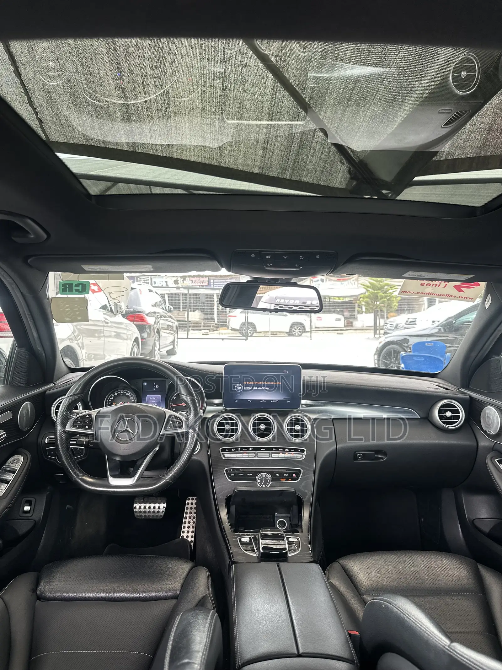 Mercedes-Benz C400 4Matic AWD Sedan (3.0L V6 7A) 2015 Black