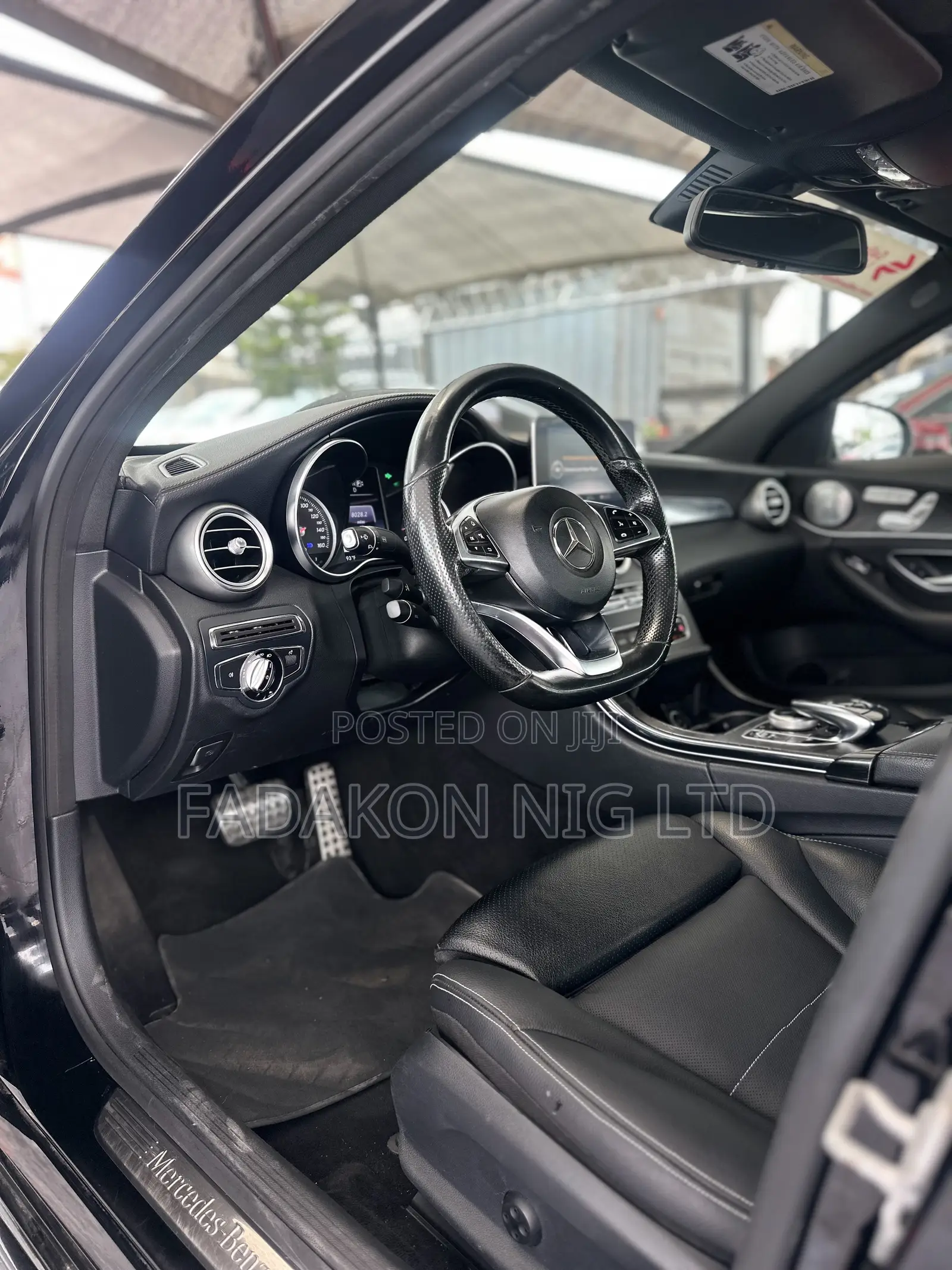 Mercedes-Benz C400 4Matic AWD Sedan (3.0L V6 7A) 2015 Black