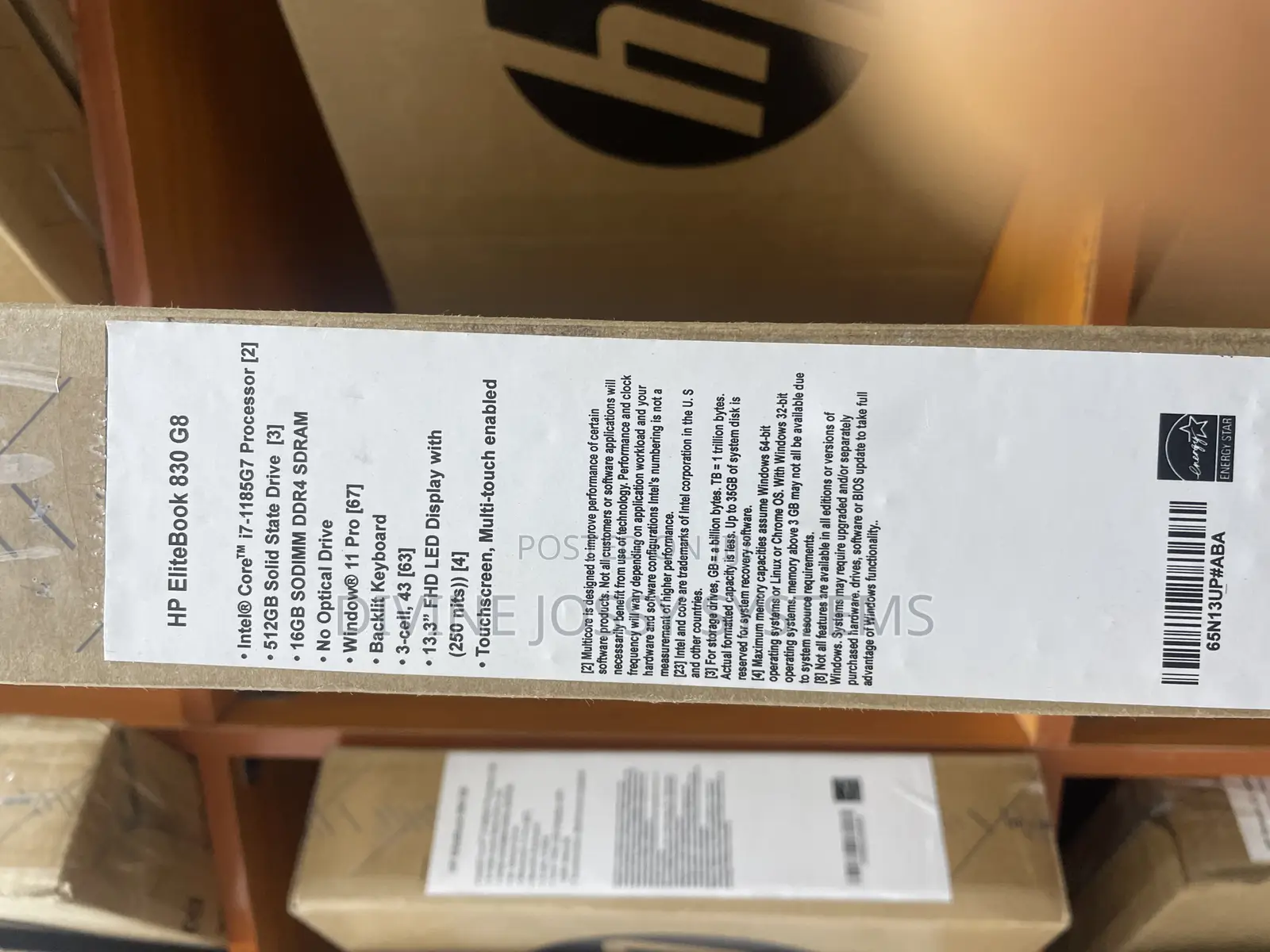 New Laptop HP EliteBook 830 G8 16GB Intel Core i7 SSD 512GB