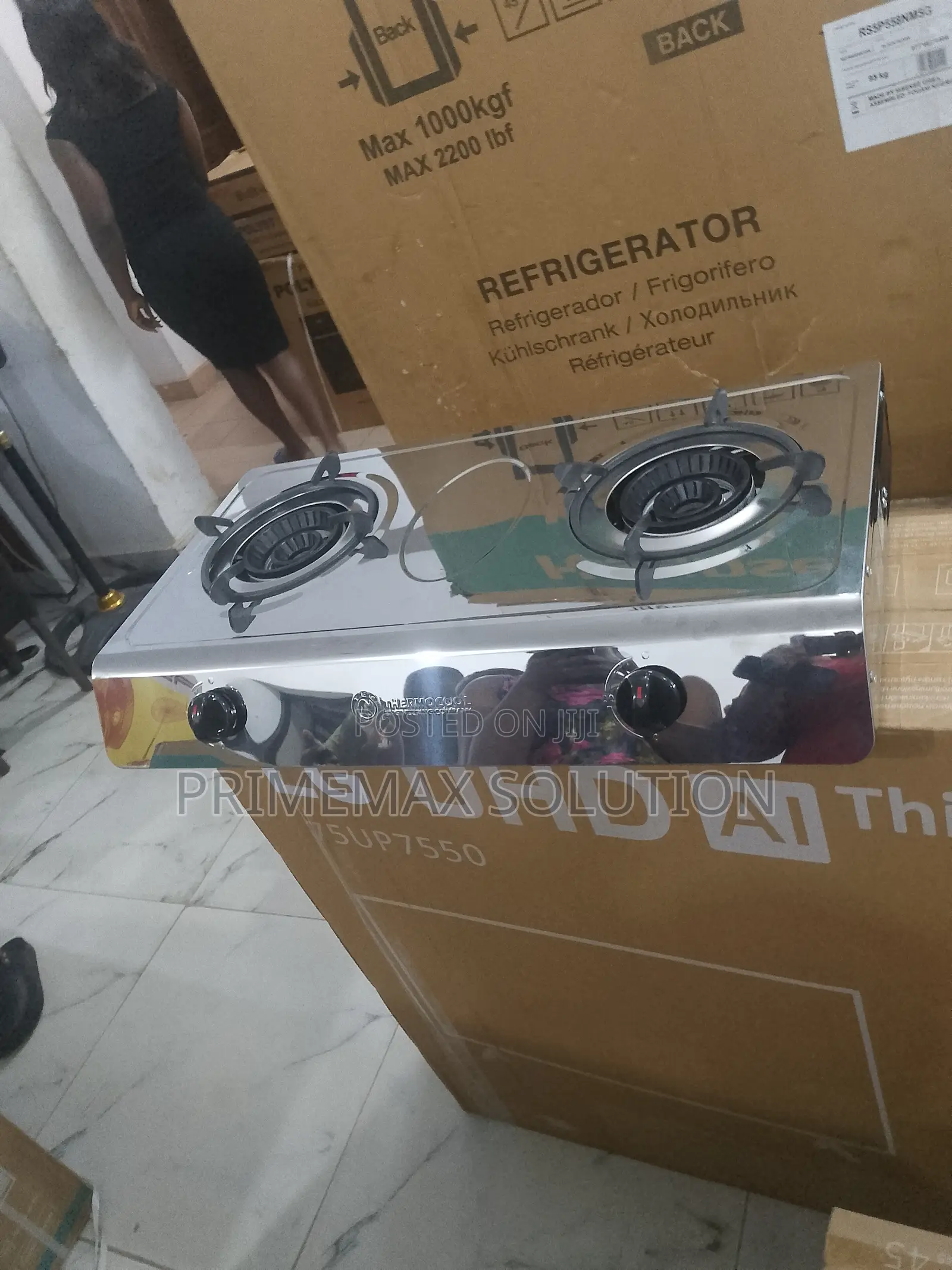 Thermocool Glass Table Top 2 Gas Burner – Whirlwind Burner Power