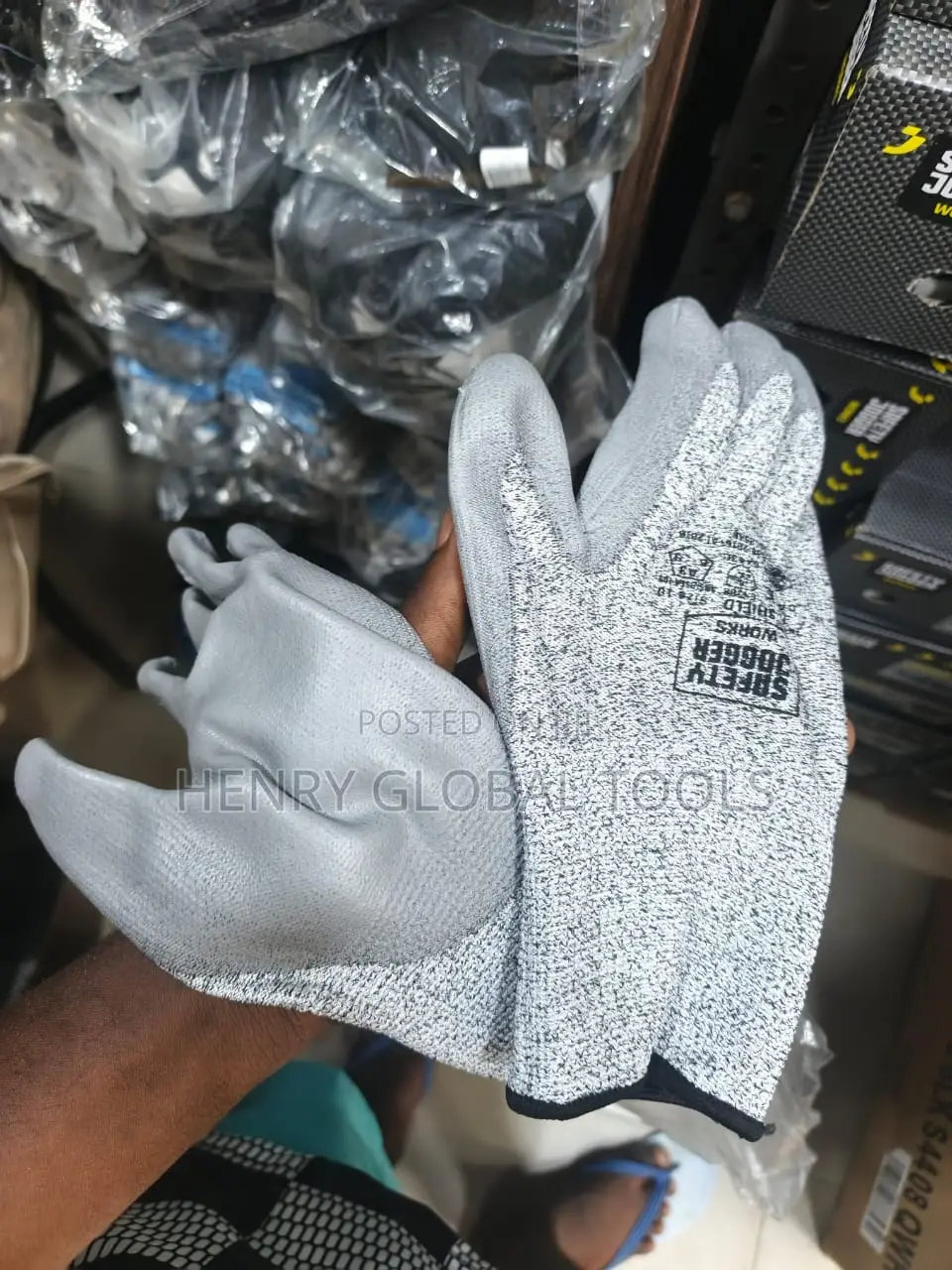 Safety Jogger Anti Cut Hand Glove