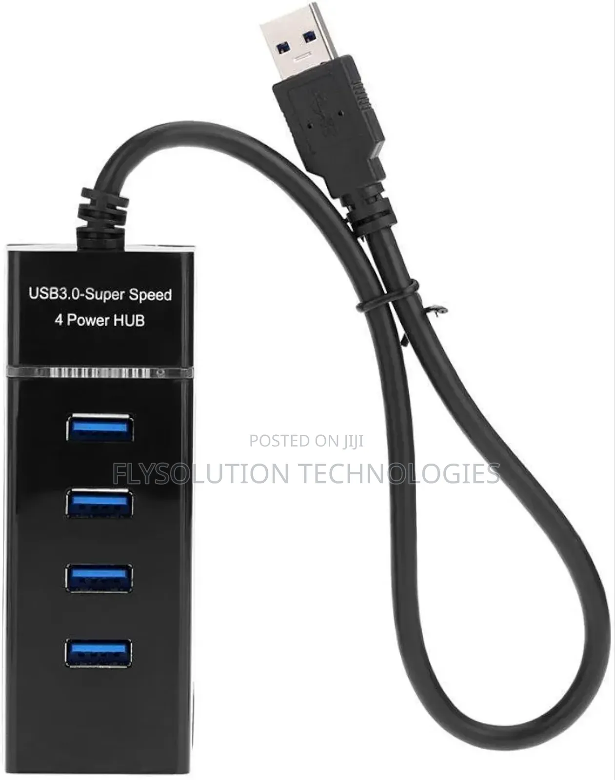 4 Port High Speed Usb Hub 3.0 Portable Mini Hub
