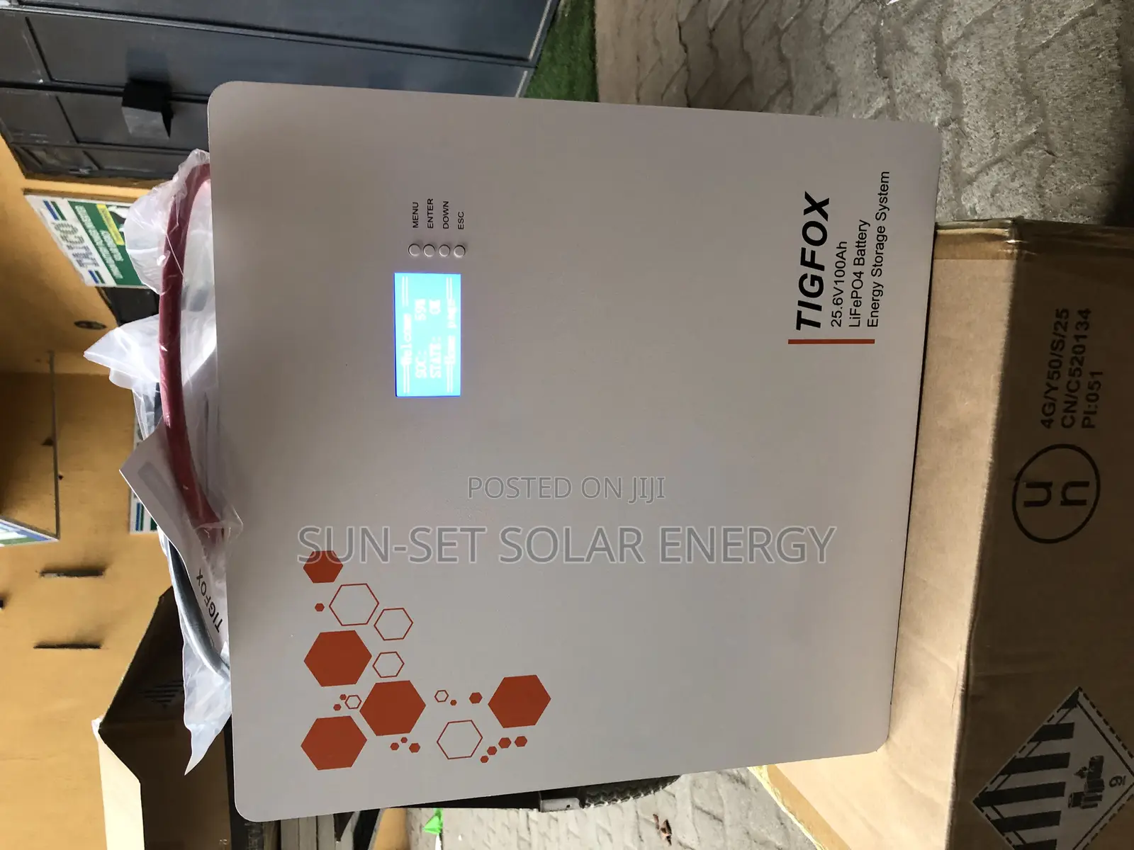 Tigfox Lithium Ion Battery 2.5kwh 24v 100ah With 5yrs Warranty